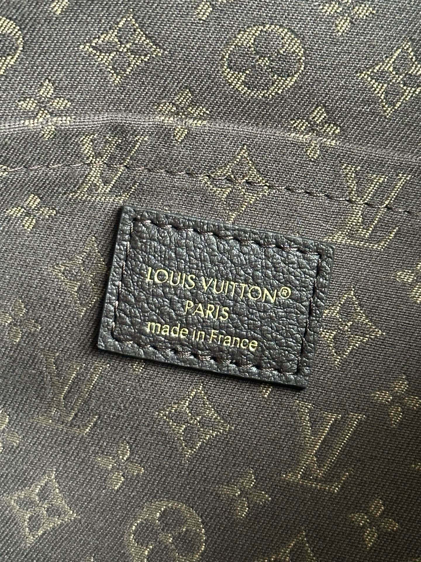 Louis Vuitton Express Medium Dark Brown Leather Handbag with Monogram Trim 14 i1757593513951 173 0 14