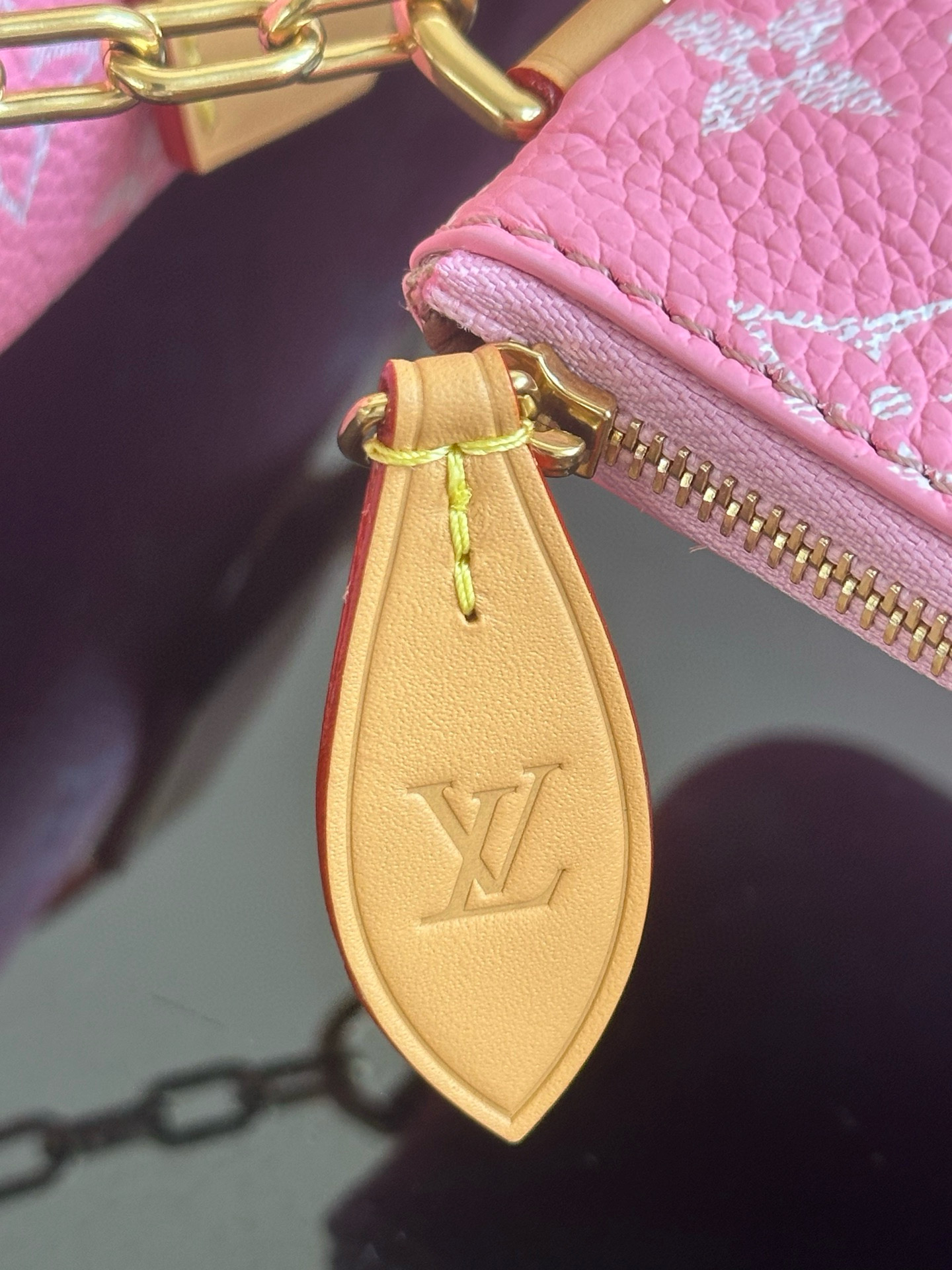 Louis Vuitton Speedy P9 Bandoulière 25 Pink Monogram Leather Satchel Bag 14 i1757763342310 1469 0 12