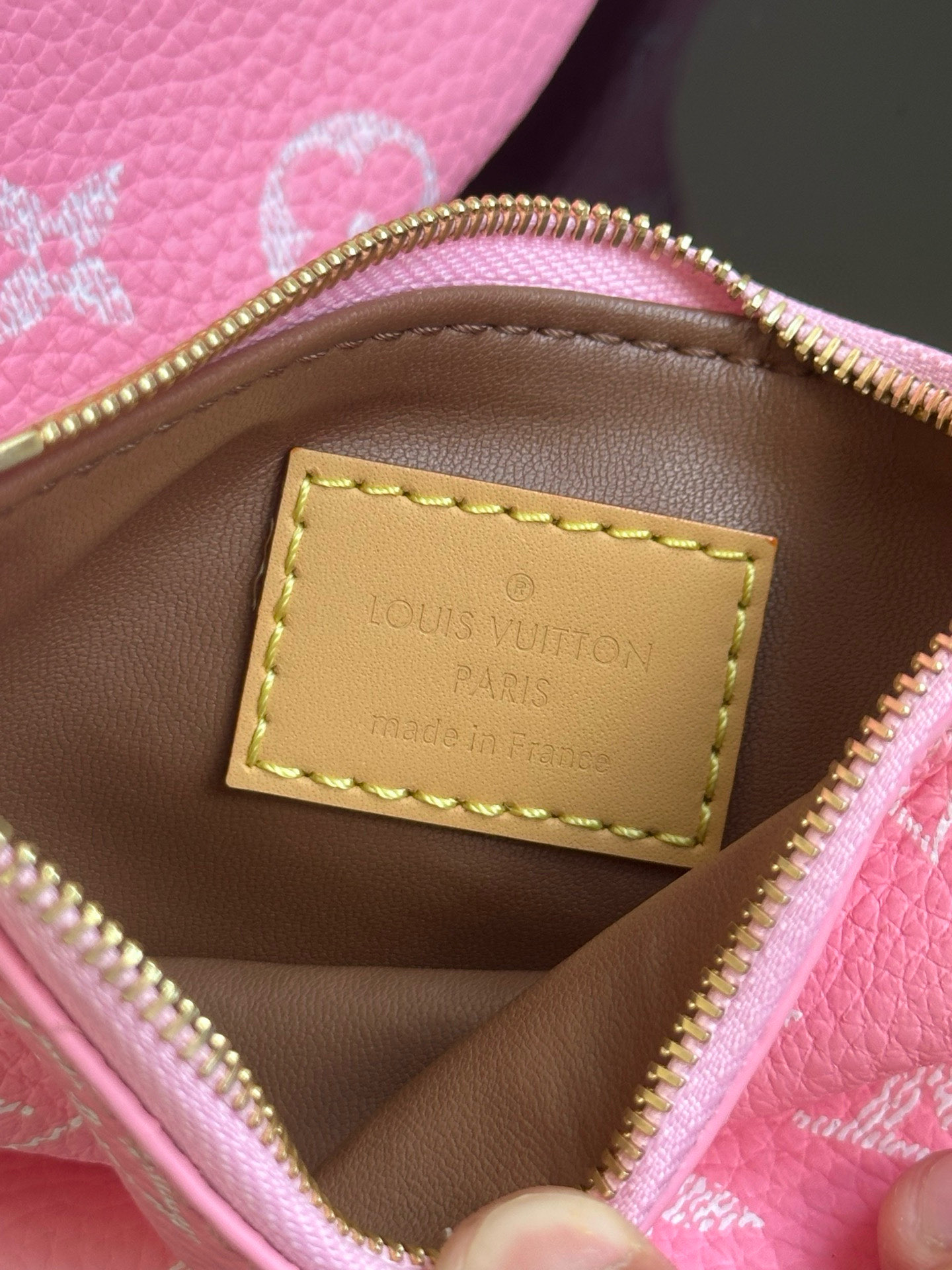 Louis Vuitton Speedy P9 Bandoulière 25 Pink Monogram Leather Satchel Bag 15 i1757763342600 3050 0 15