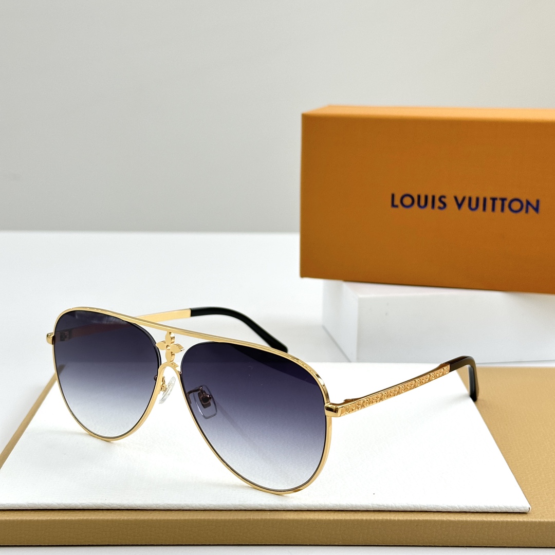LOUIS VUITTON 太阳镜 金属 飞行员款