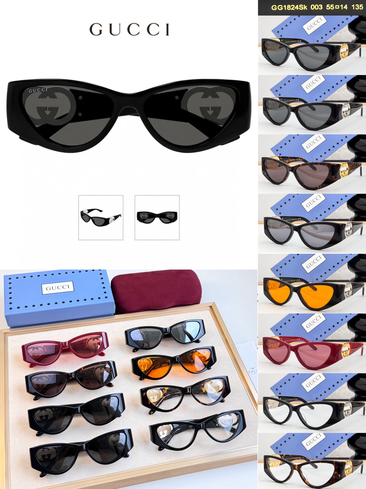GUCC* MODEL：GG1824S