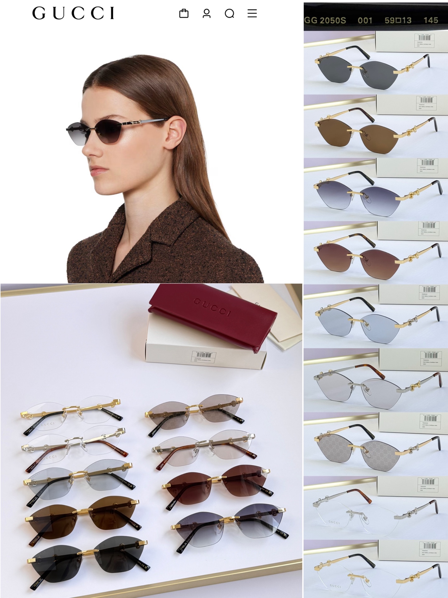 GUCC* MODEL：GG2050S