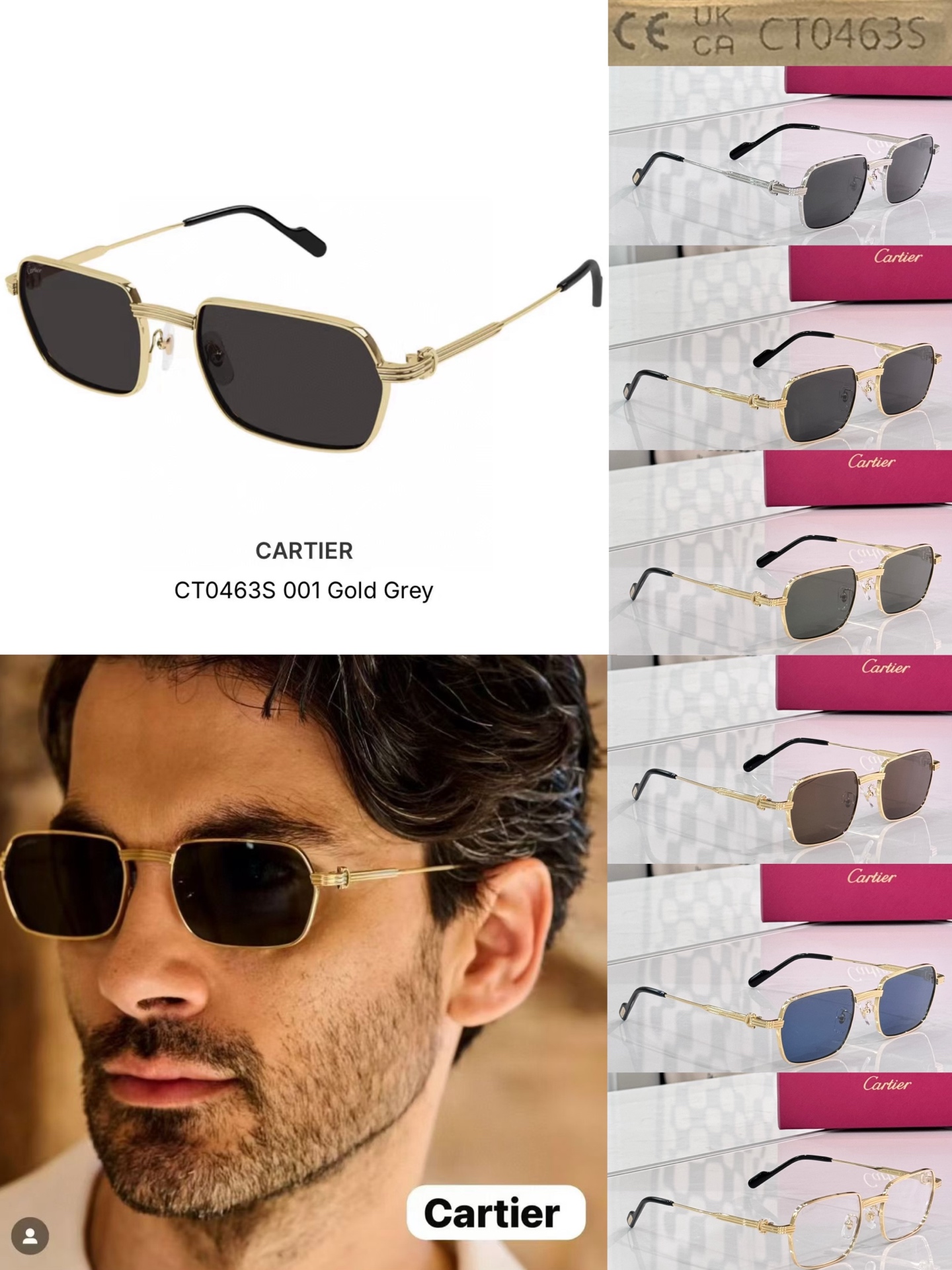 Cartie* MODEL：CT0463S SIZE: 57口16-145