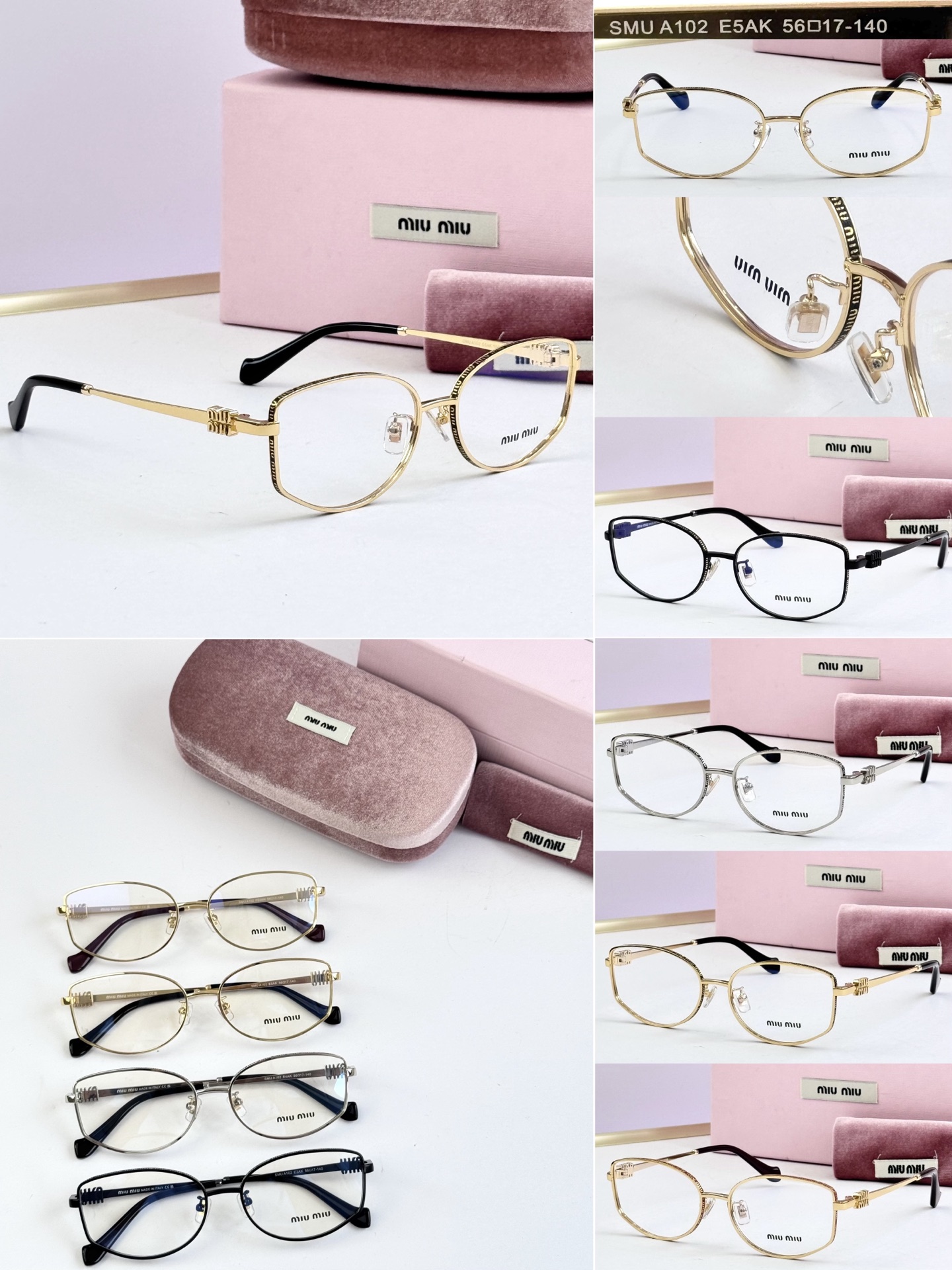 MIU MI* MODELO:SMU A102 TALLA：56口17-140🉐110