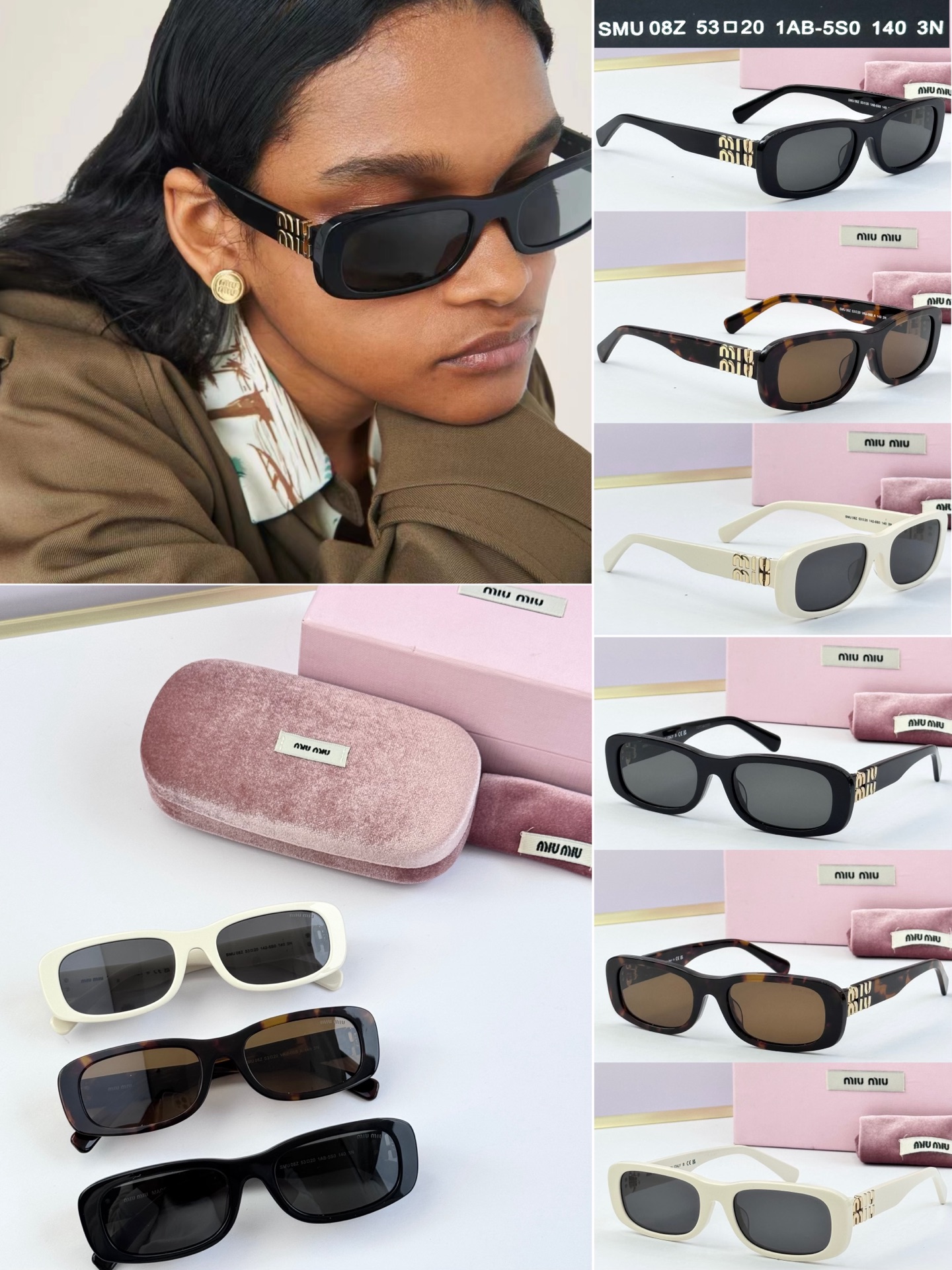 MIU MI* MODELO：SMU08Z TALLA：53口20-140