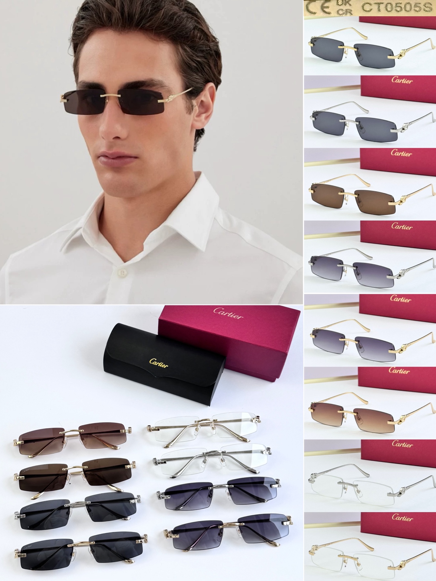 Cartie* MODEL：CT0505S SIZE: 58口16-135