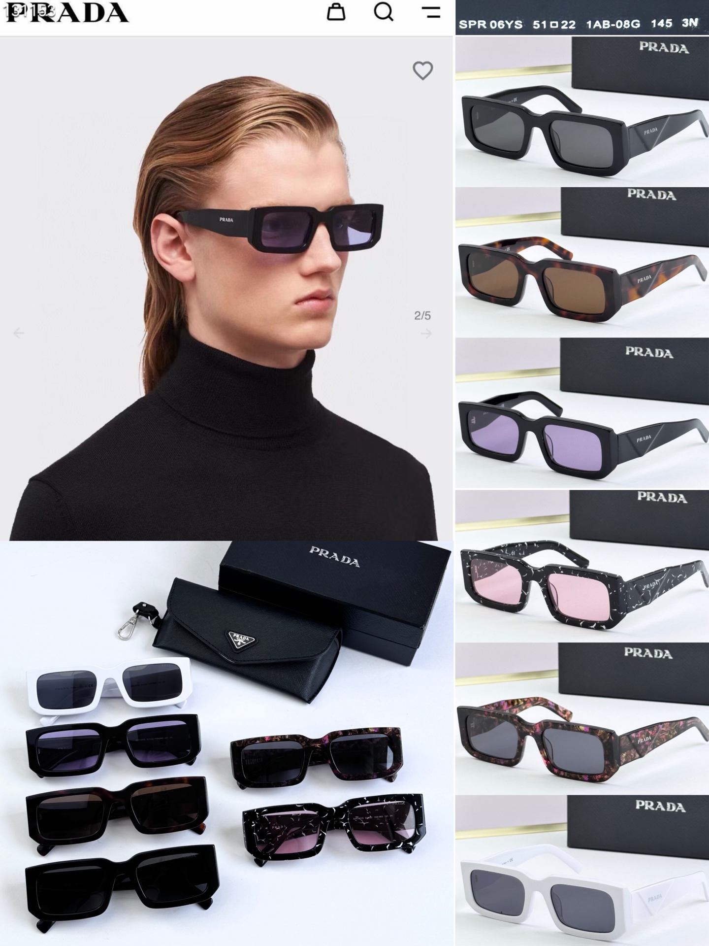 PRAD* MODELO：SPR 06YS TALLA：51口22-145