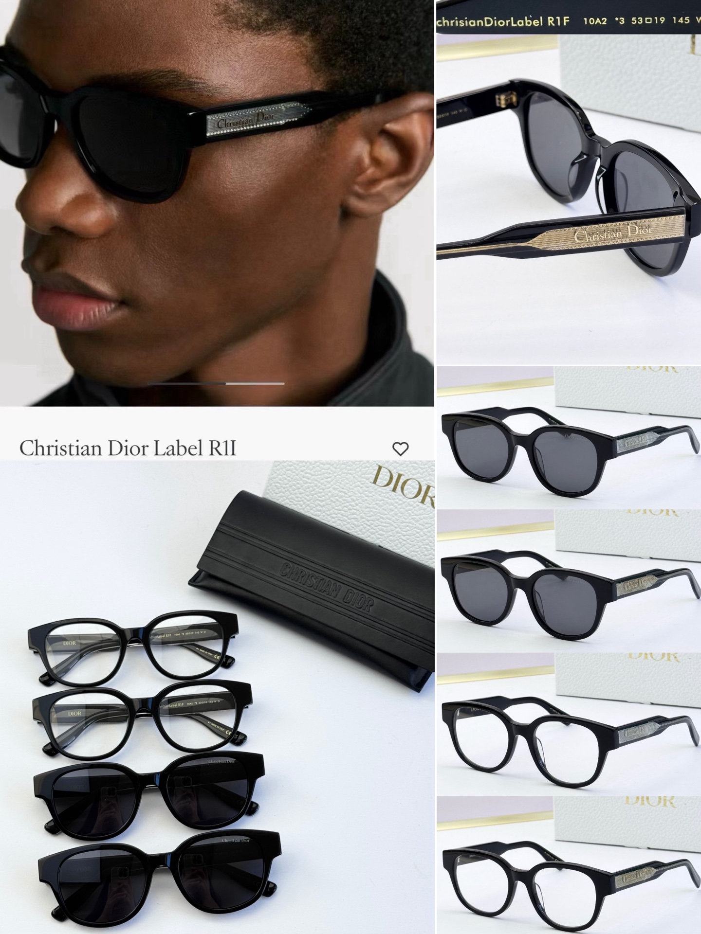 DIO* MOD：Dior Label R1F Size：53口19-145