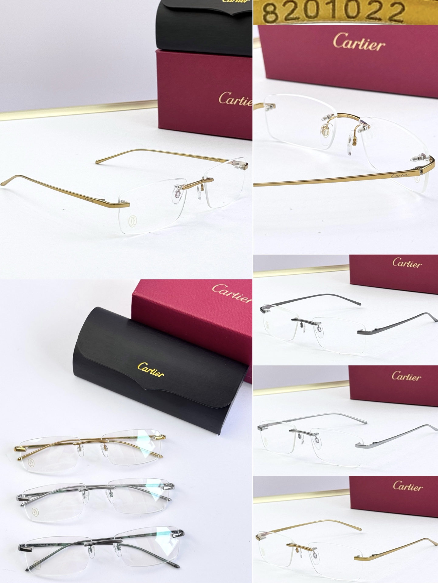 Cartie* MODEL:8201022 SIZE：55口18-140 TITANIUM