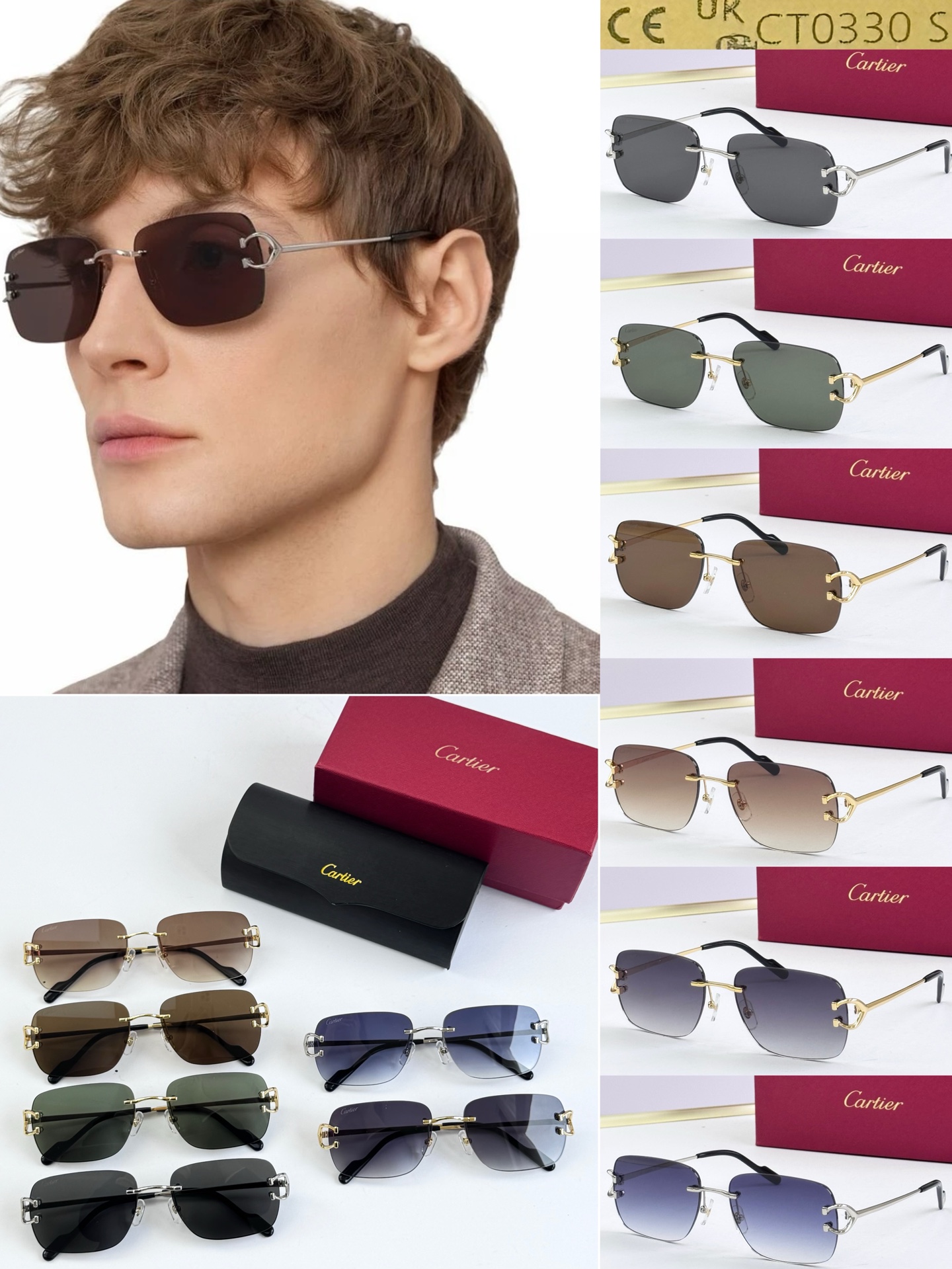 Cartie* MODELO: CT0330S TALLA: 57口19-145