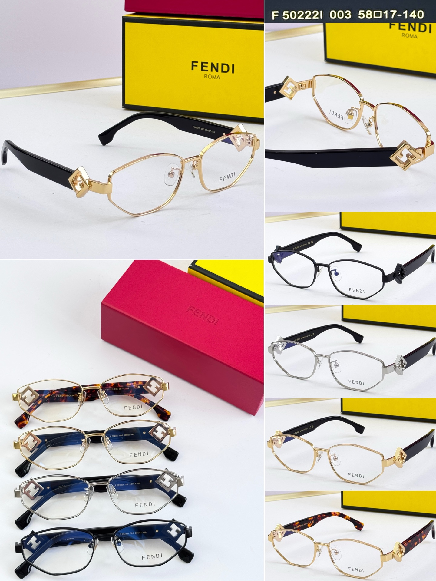 FEND* MODELO: F50222I TALLA: 58口17-140