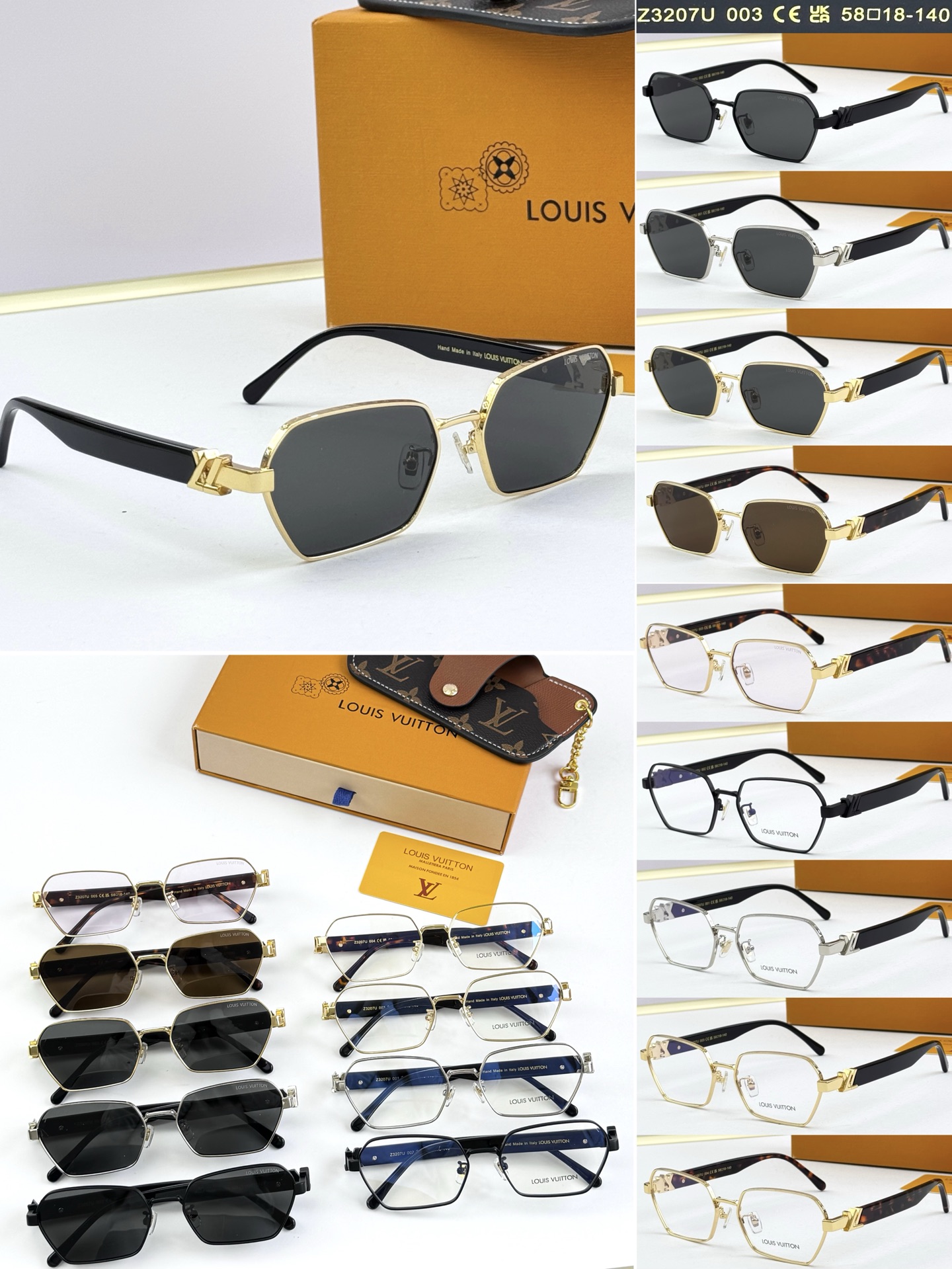 LOUIS VUITTO* MODELO: Z3207U TALLA: 58口18-140