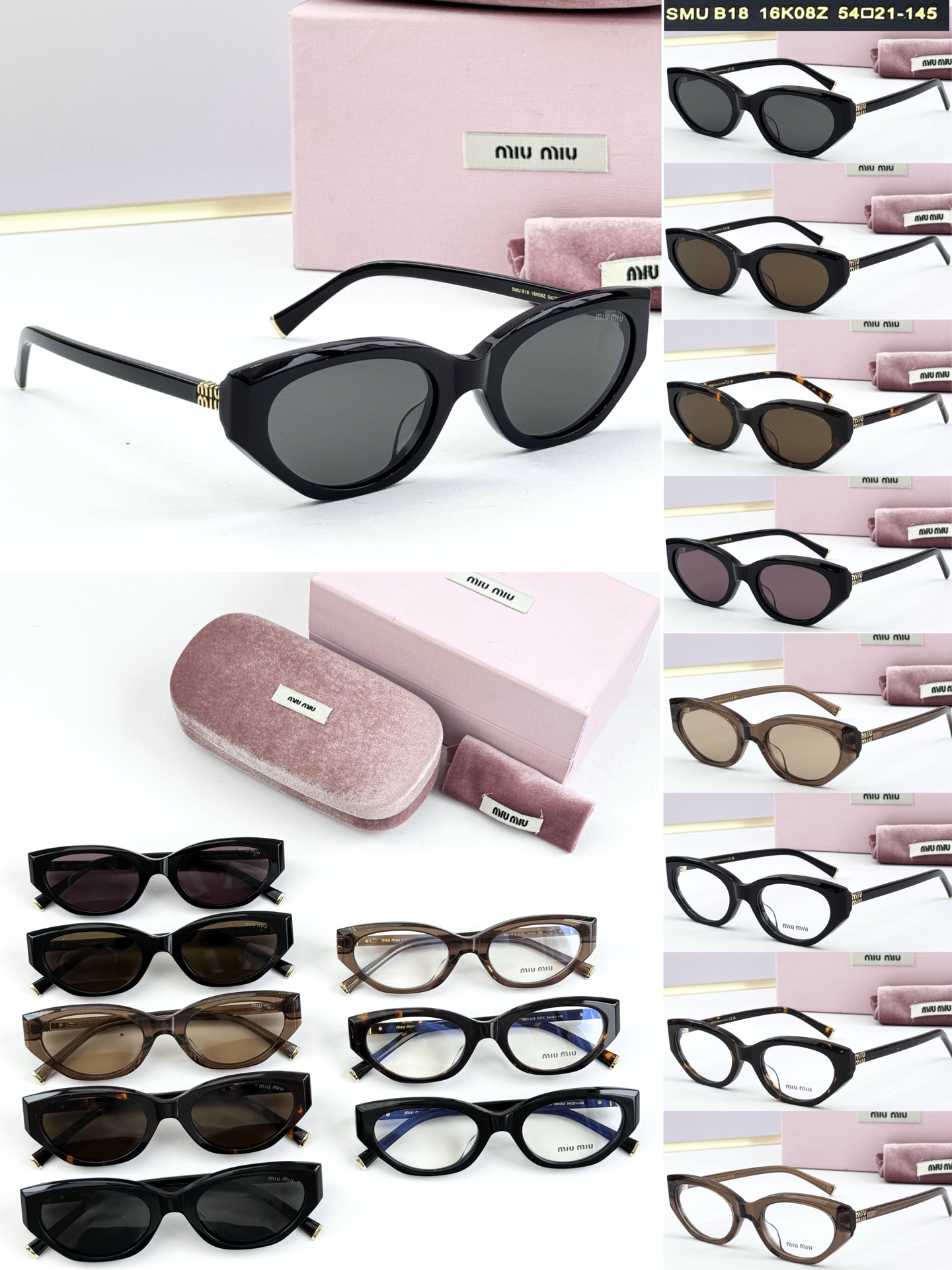 MIU MI* MODELO: SMU B18 TALLA: 54口21-145