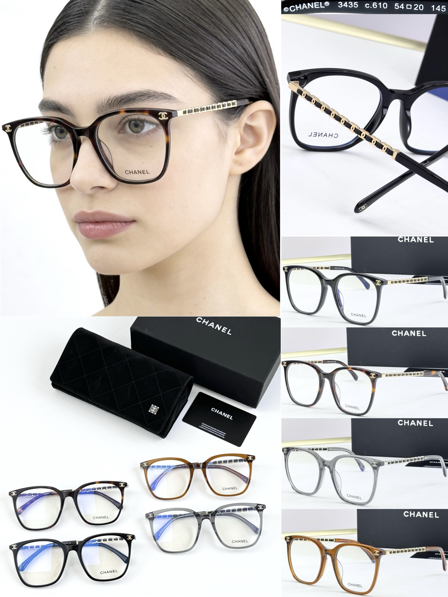 CHANE* MODELO: 3435 TALLA: 54口20-145