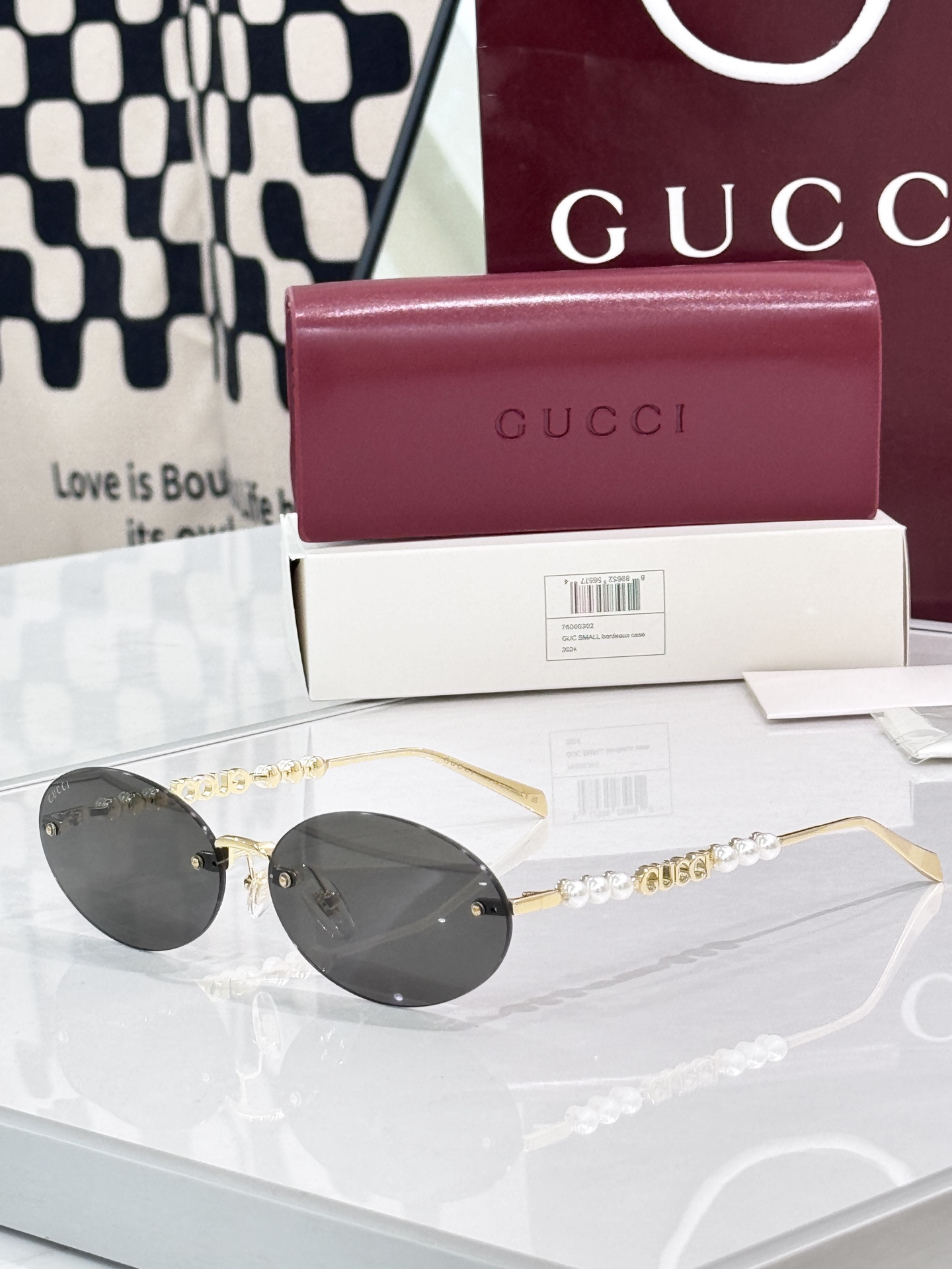 GUCC* MODELO: GG1922SA TALLA: 63口18-140 少量现货🌟🉐135