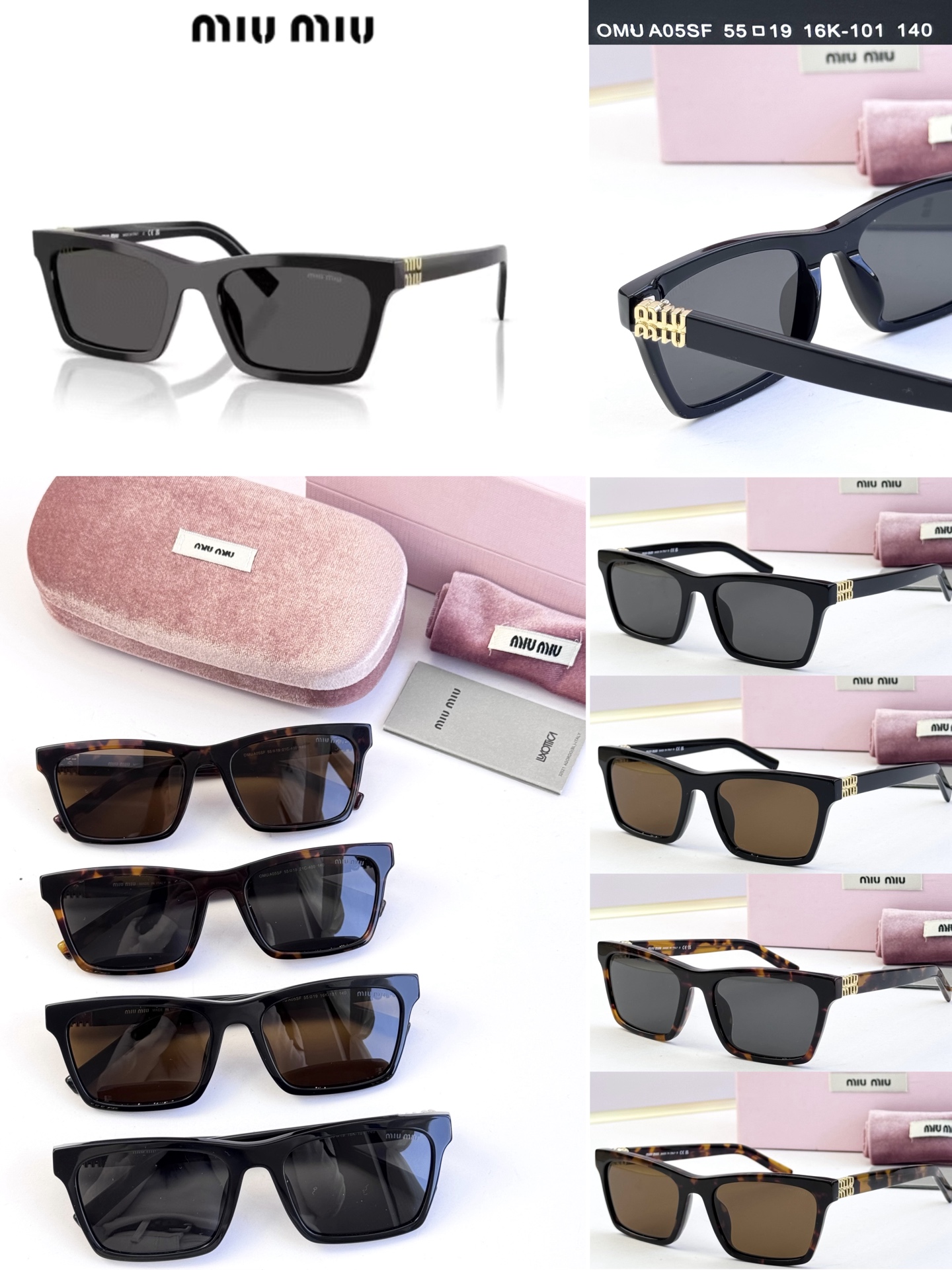 MIU MI* MODELO: OMU A05SF TALLA: 55口19-140