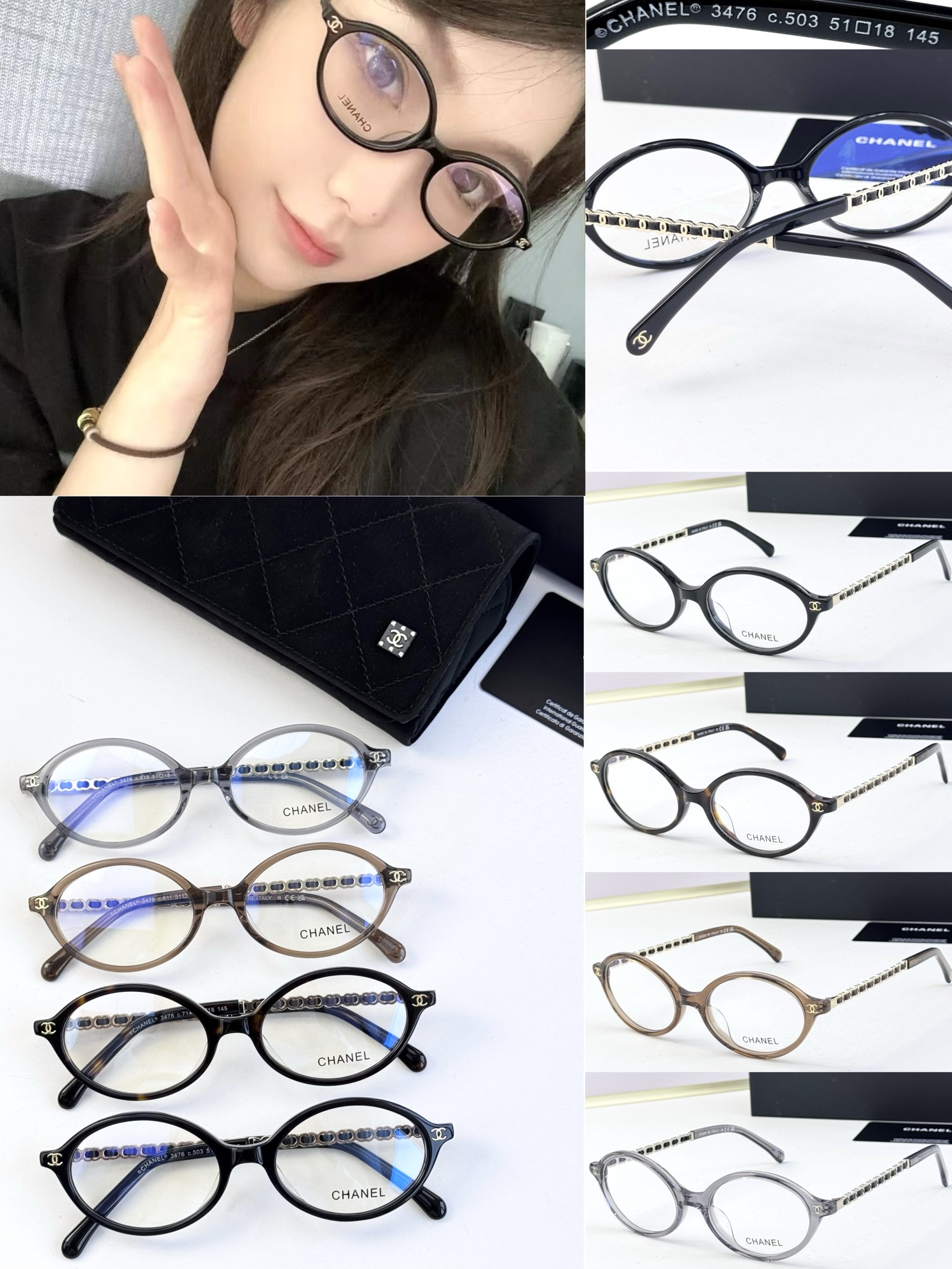 CHANE* MODELO: 3476 TALLA: 51口18-145