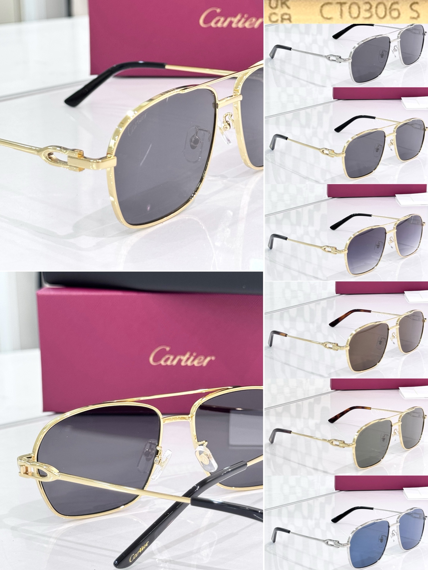 Cartie* Modelo: CT0306S TALLA: 59口15-145