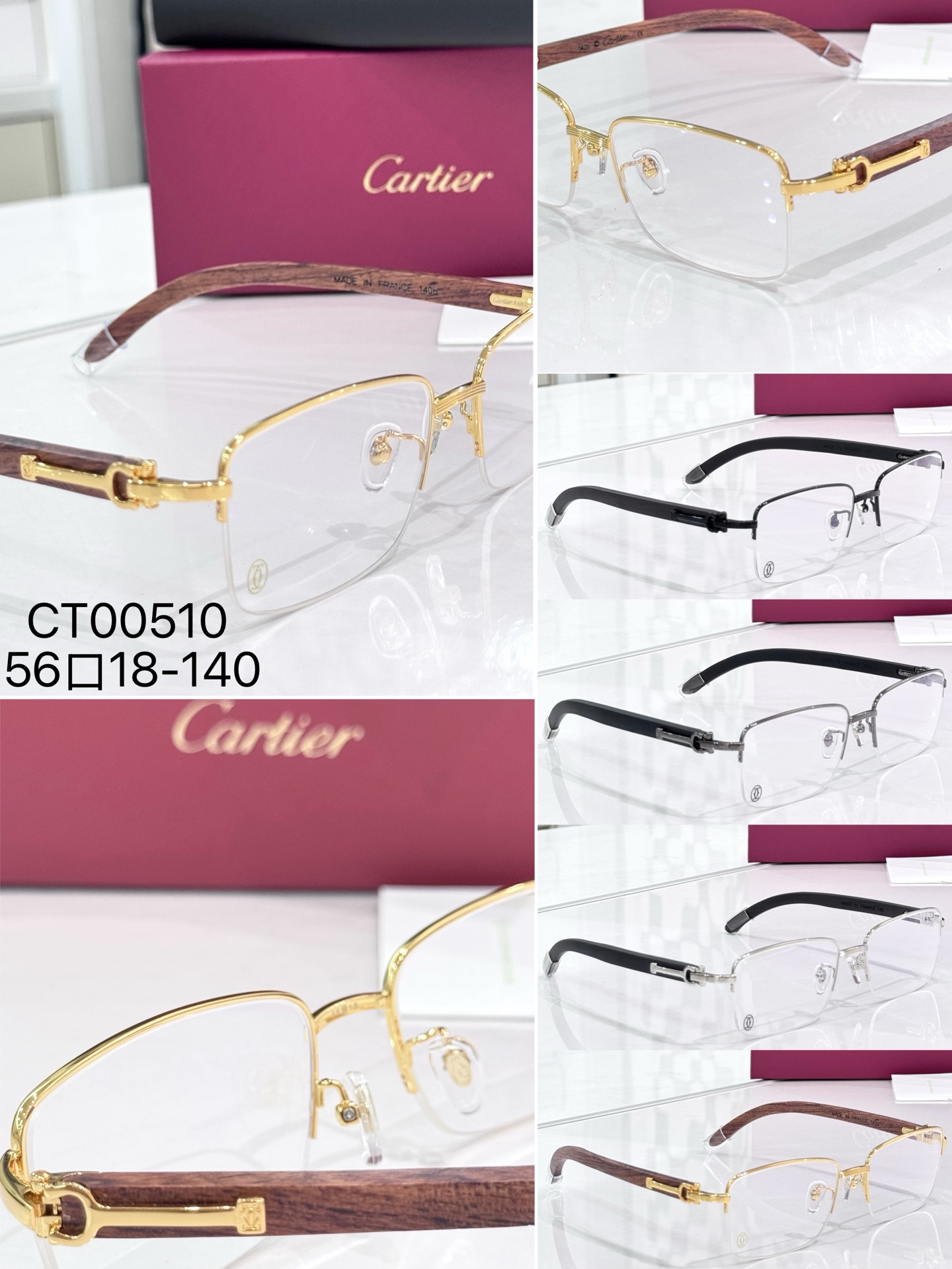 Cartie* MODELO: CT0051O TALLA: 56口18-140 patas de resorte