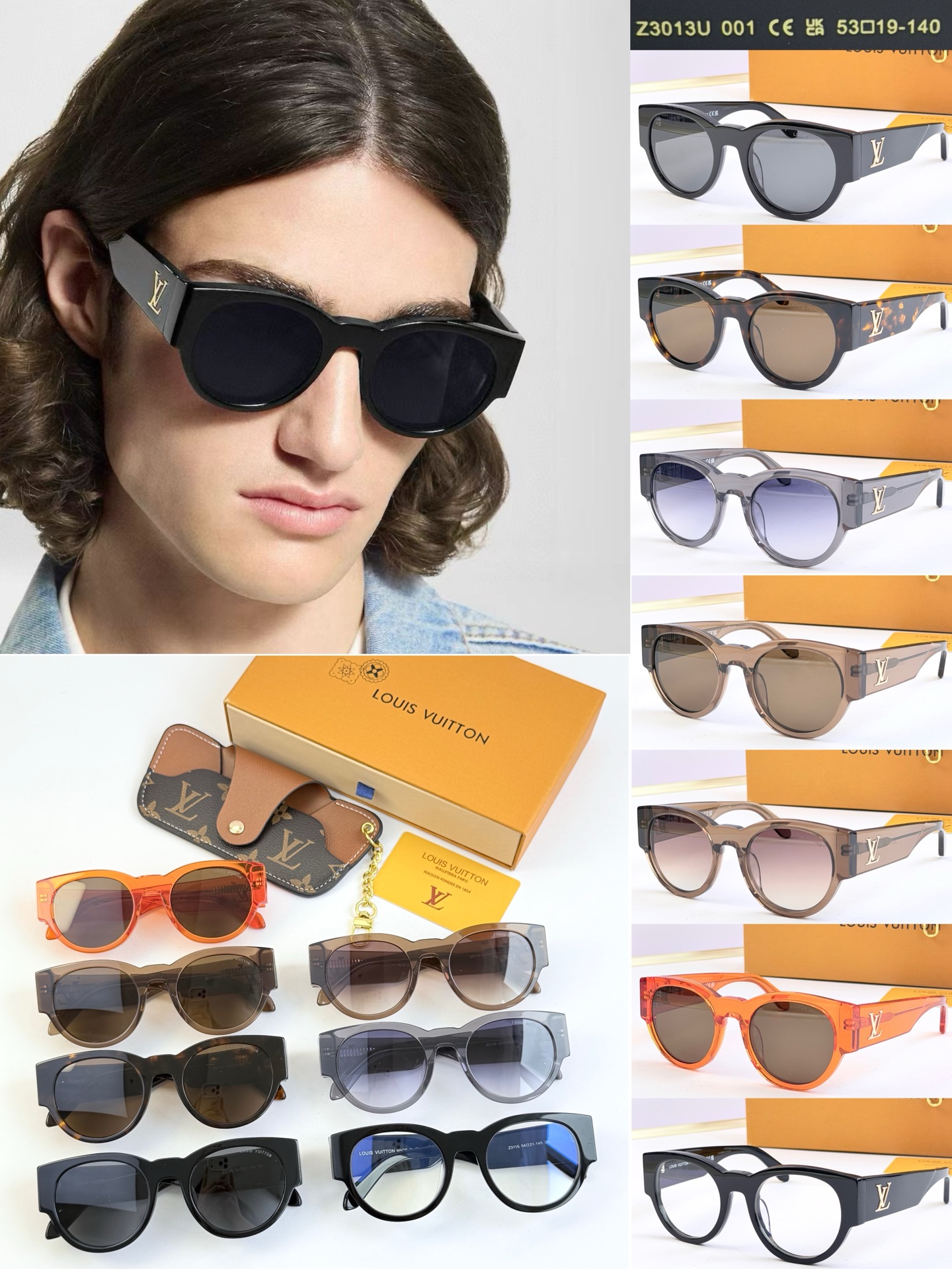 LOUIS VUITTO* MODELO: Z3115 TALLA: 54口21-145