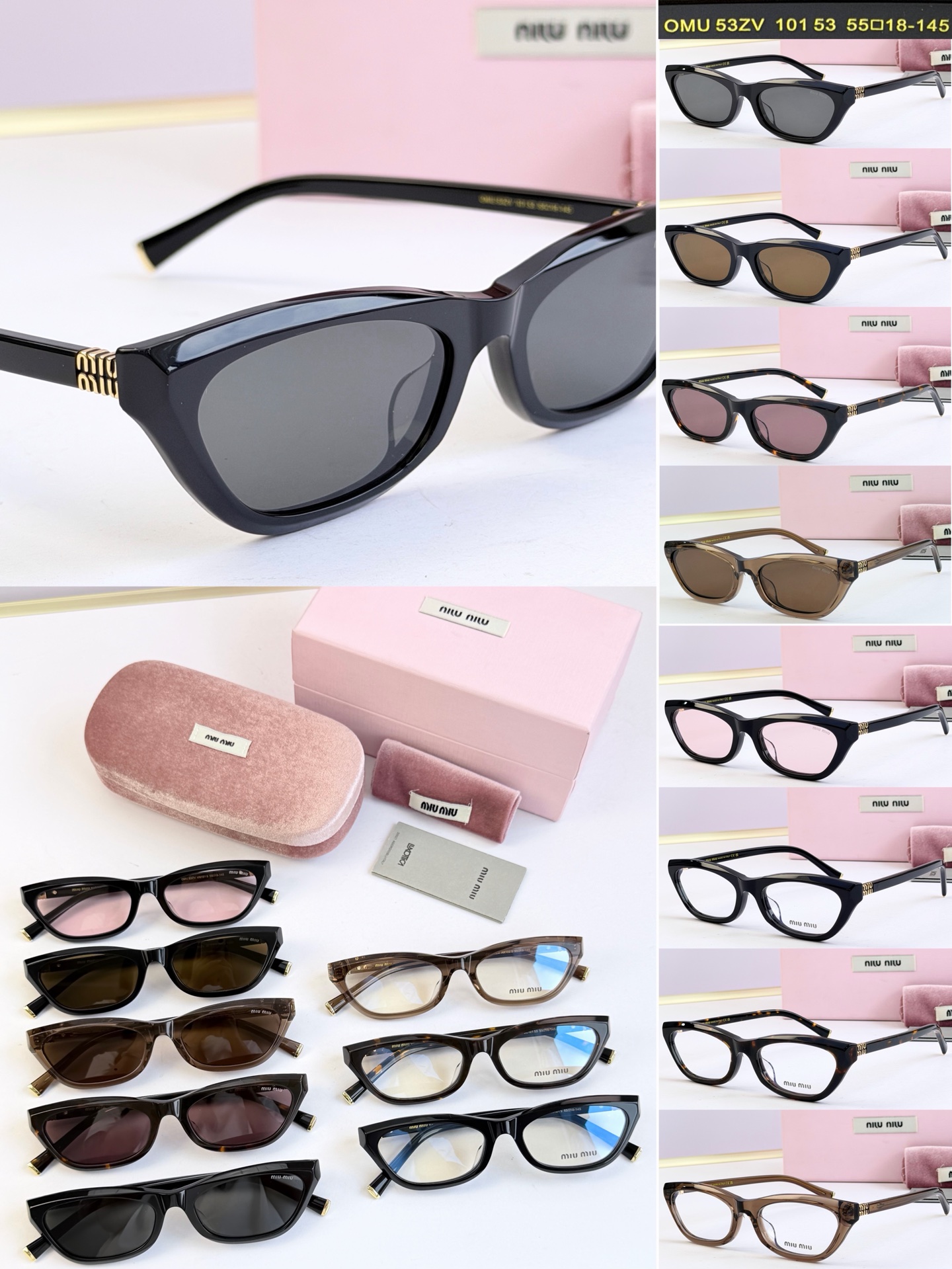 MIU MI* MODEL：OMU53UV SIZE：55口18-145