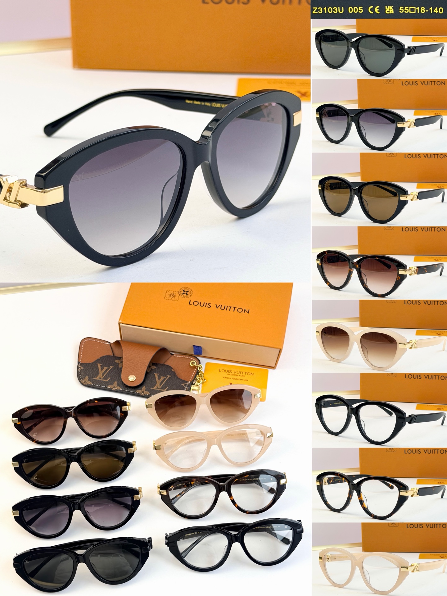 LOUIS VUITTO* MODELO: Z3103U TALLA: 55口18-140