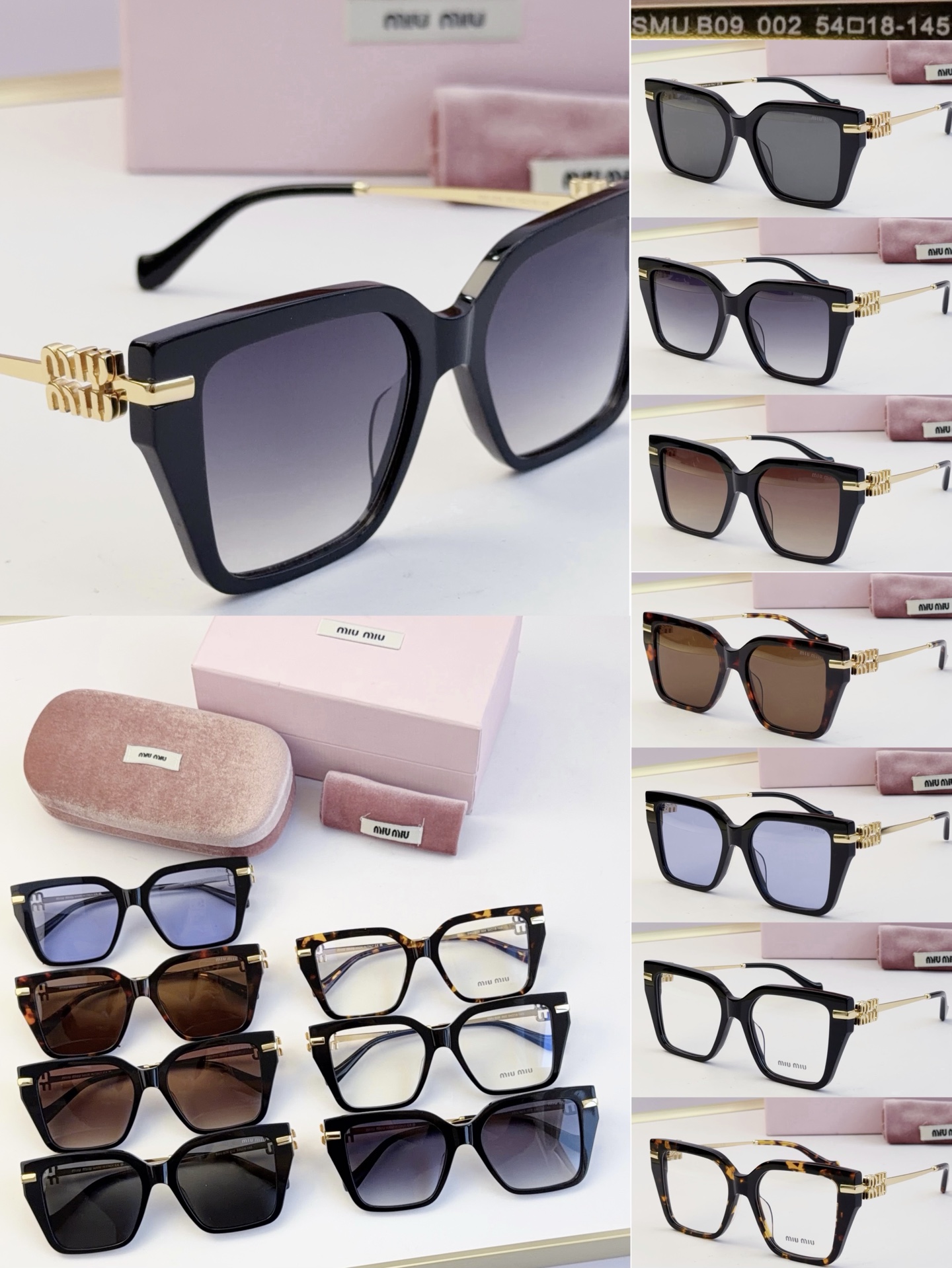MIU MI* MODEL：SMU B09 SIZE：54口18-145