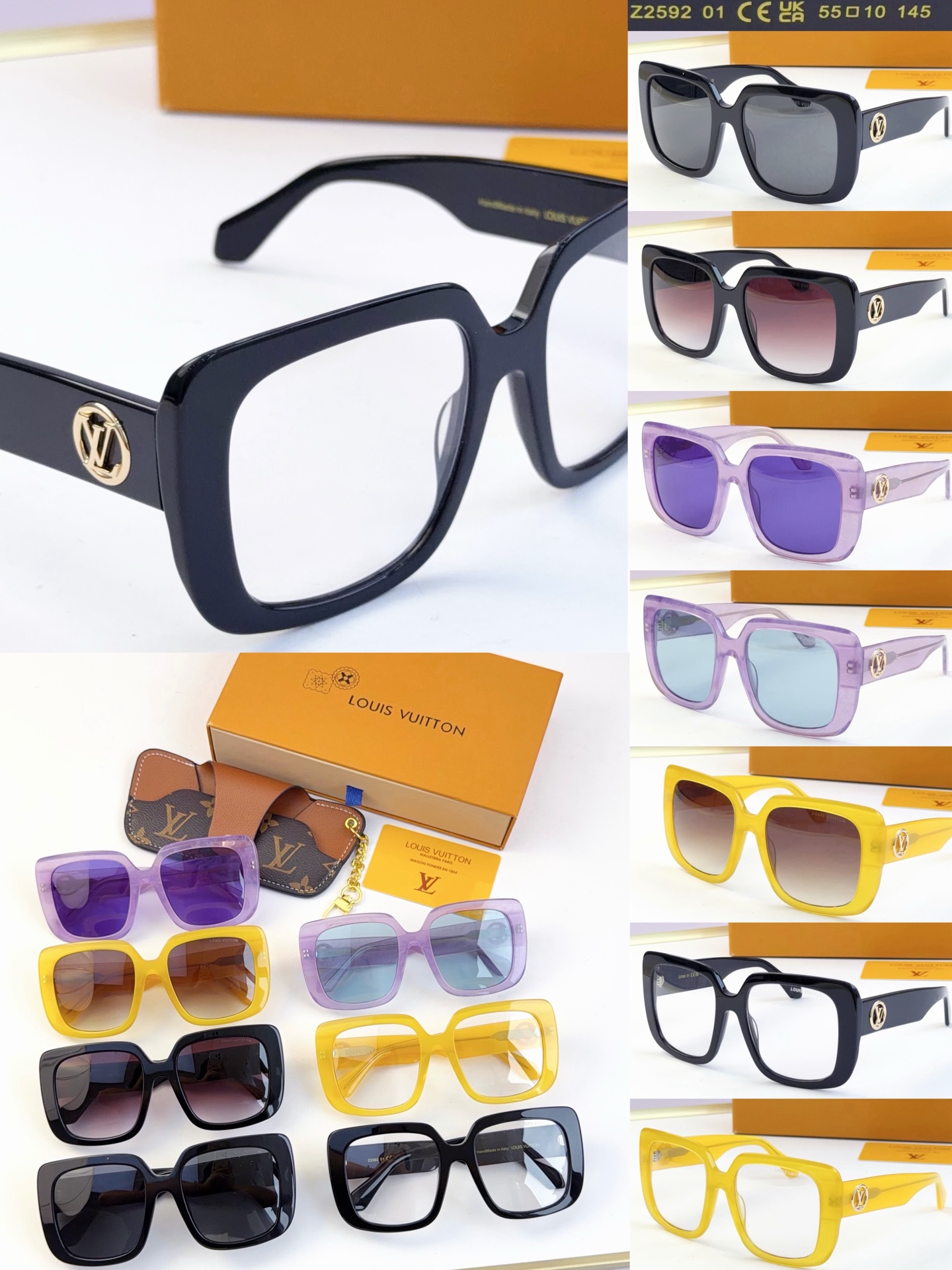 LOUIS VUITTO* MODELO: Z2592 TALLA: 55口10-145
