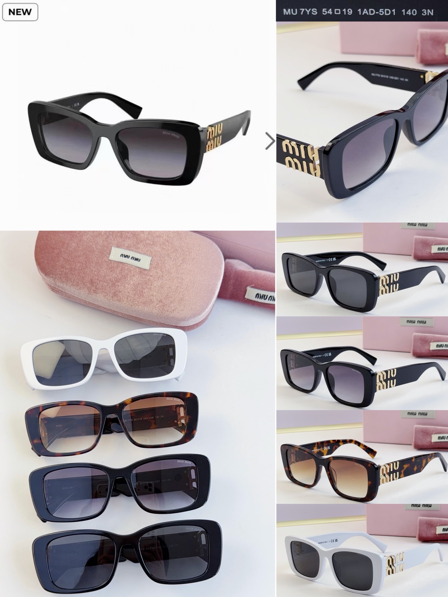 MIU MI* MODELO:MU 7YS TALLA:54口19-140