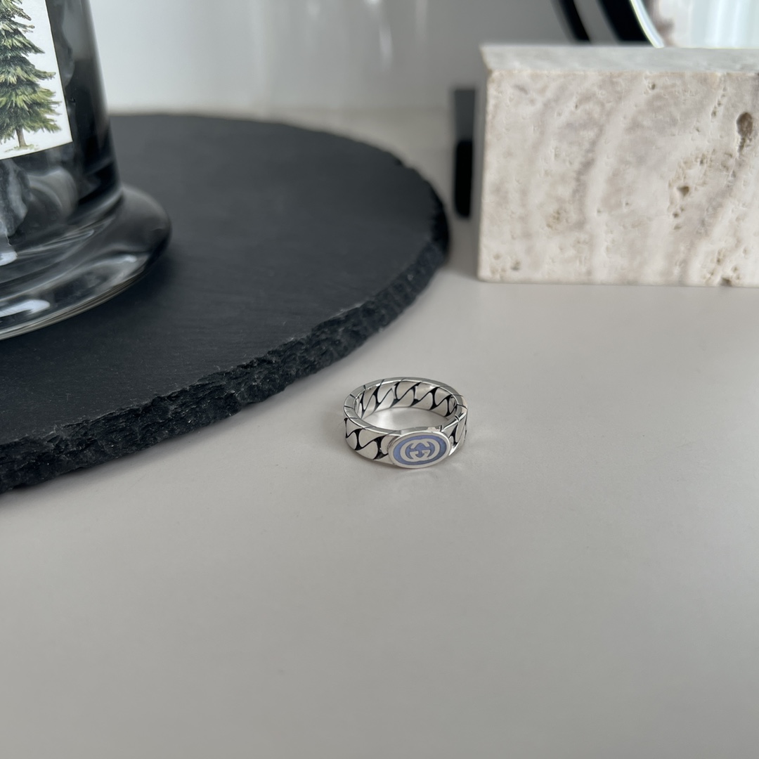 NO:101364,Gucci 925 sterling silver interlocking double G light purple enamel ring Size 12# 14# 16# 18# 20# 22# 24#, Gucci ring, gucci, gucci, ring, pure silver19860909Gucci古驰925纯银互扣式双G浅紫色珐琅戒指 尺寸12# 14# 16# 18# 20# 22# 24#,古驰戒指,gucci,gucci,ring,pure silver,Jewelry