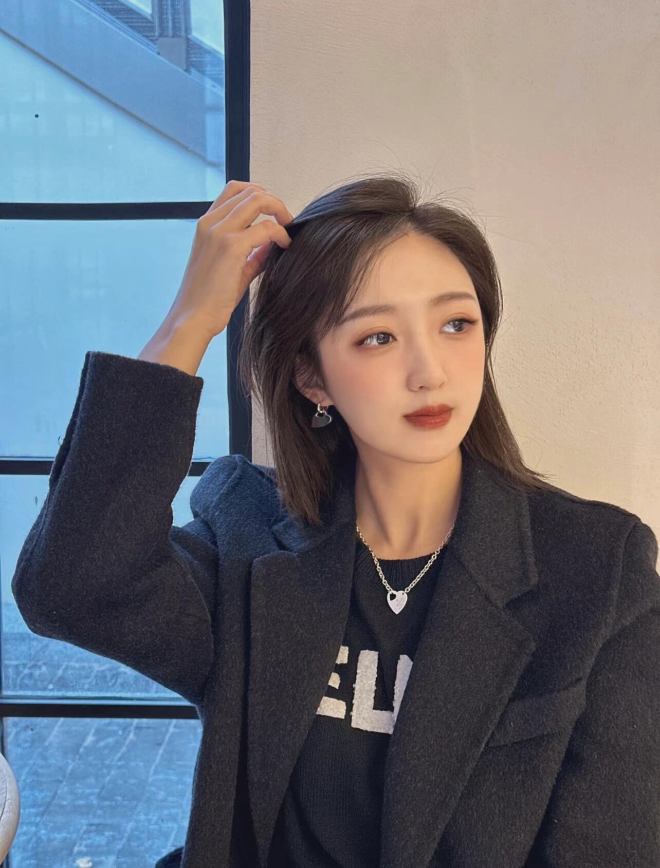 NO:104466,New Gucci Gucci 925 Sterling Silver Trademark Series Hollow Heart-shaped Necklace Size 405cm, Gucci Necklace, Gucci, Gucci, Necklace, Pure Silver19860909上新 Gucci古驰925纯银Trademark系列镂空心形项链 尺寸405cm,古驰项链,gucci,gucci,necklace,pure silver,Jewelry