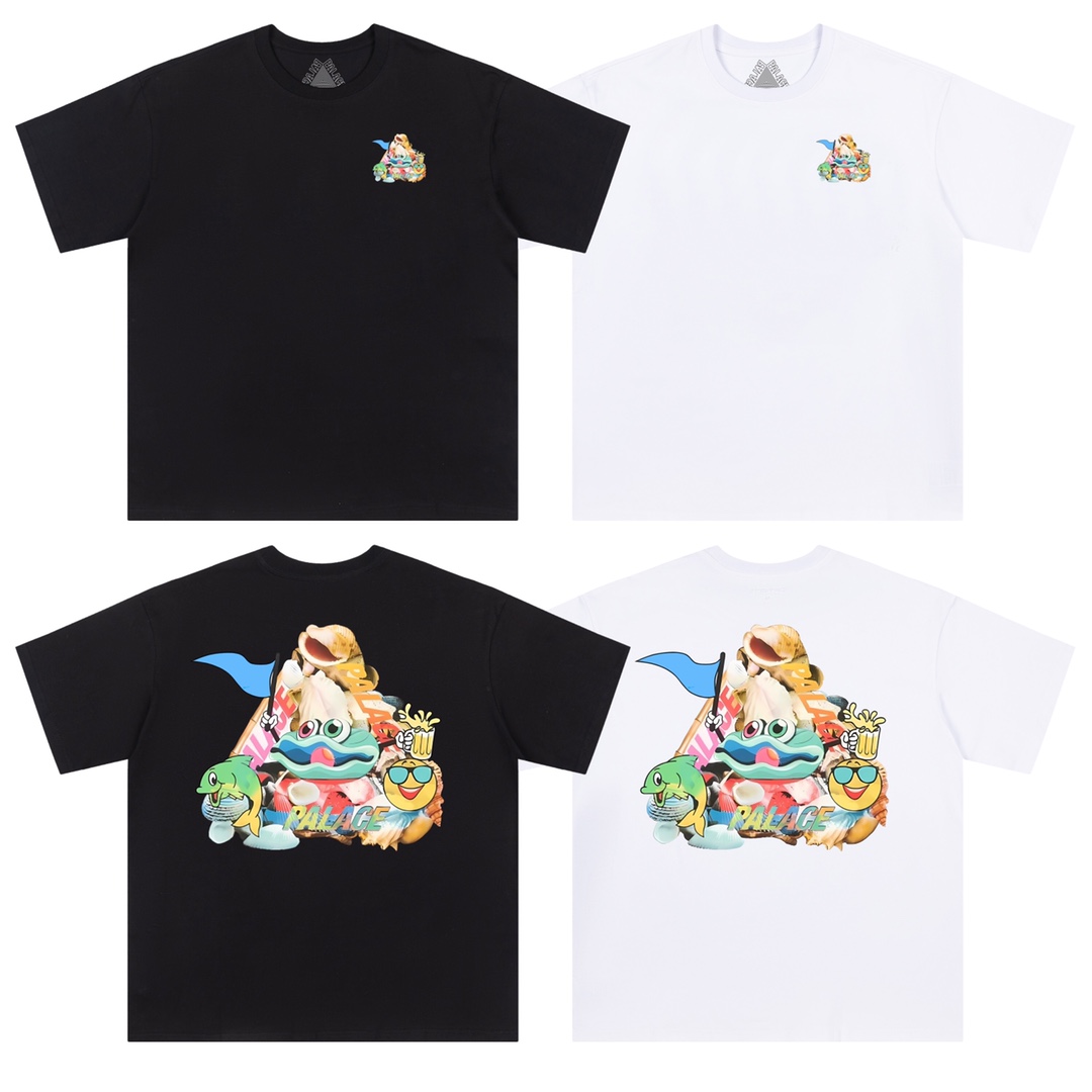 款号：ZL 53#  （领标细节还原）
英式潮牌PALACE 宫殿
卡通动...