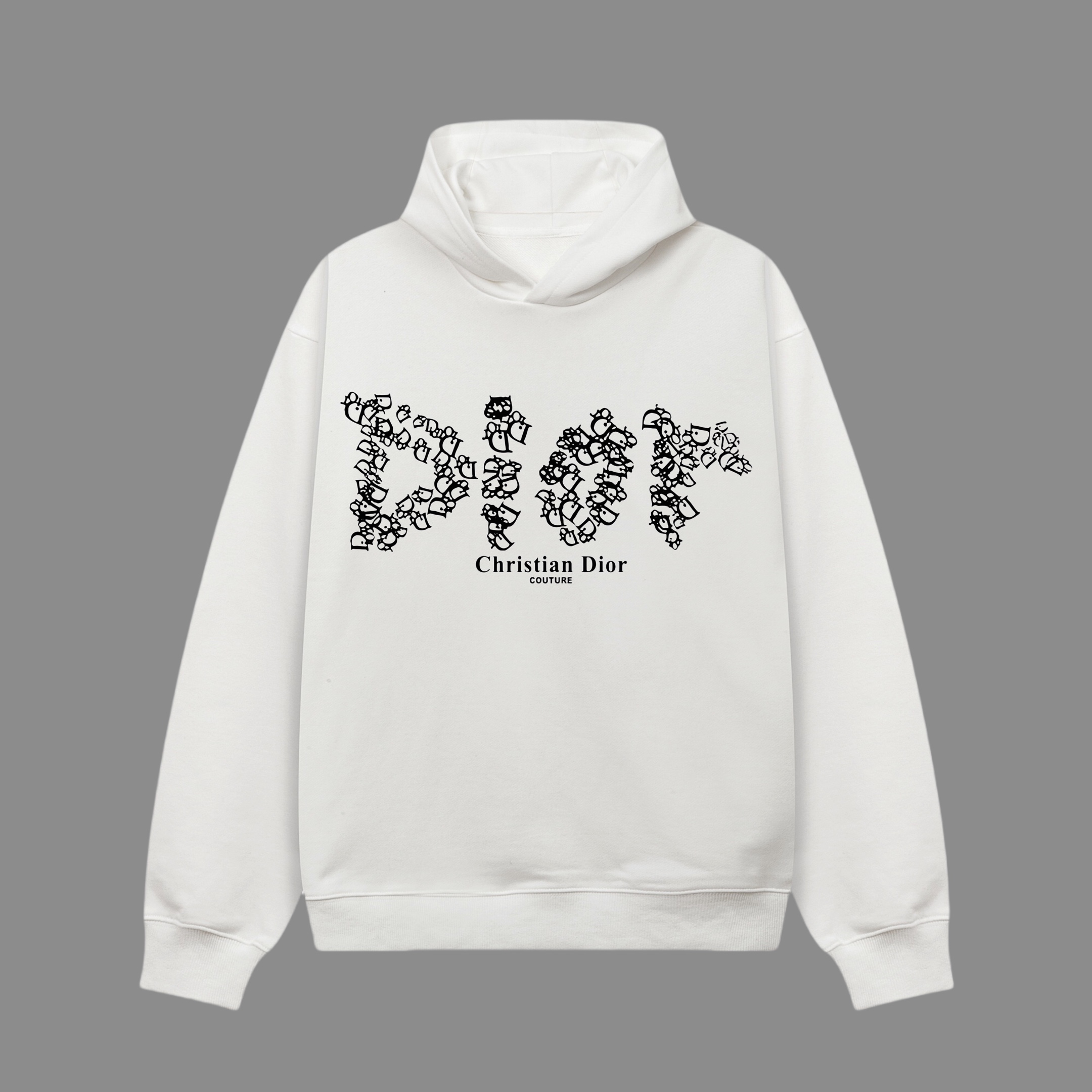 Dior Abbigliamento Maglie con Cappuccio Replica di qualità AAA
 Stampa Unisex Collezione Autunno/Inverno Top con cappuccio