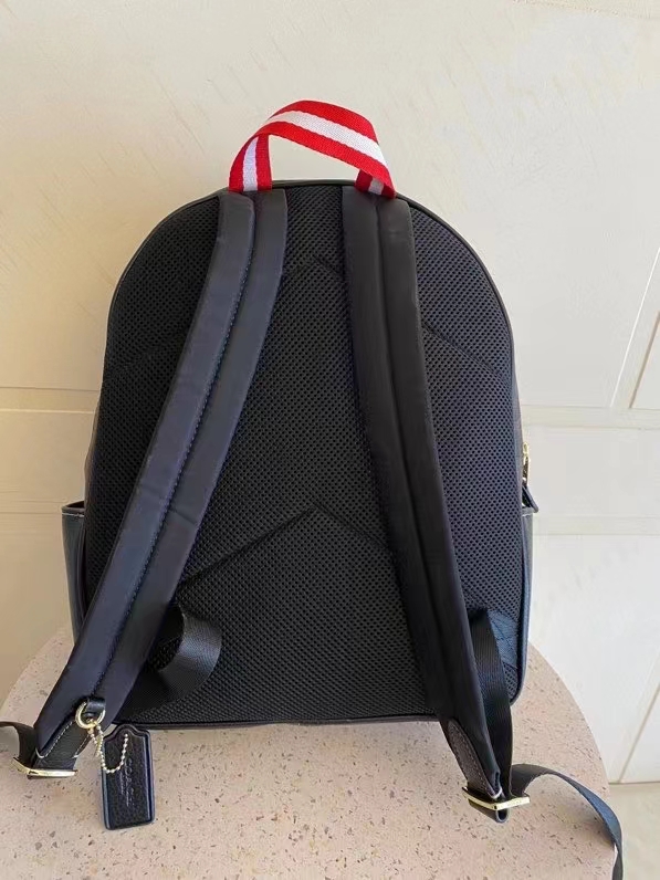 Coach C家CE595 Court Backpack中号双肩包背包书包 SKI滑雪运动系列
