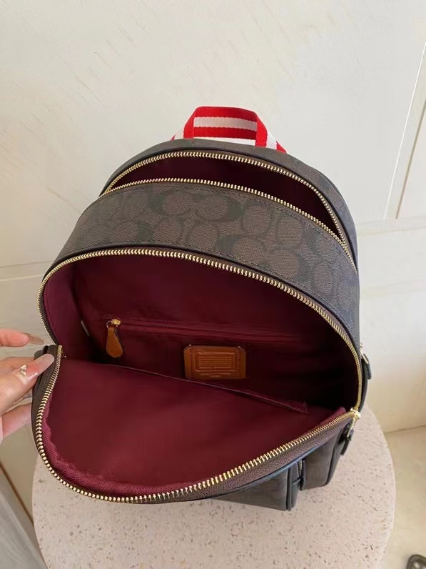 Coach C家CE595 Court Backpack中号双肩包背包书包 SKI滑雪运动系列