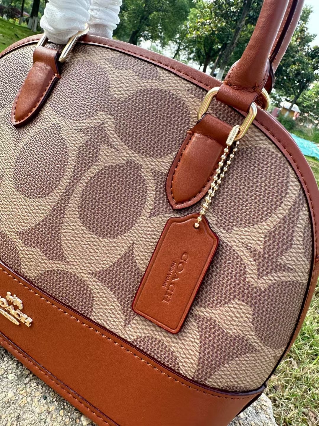 Coach COACH贝壳包漾开初夏涟漪