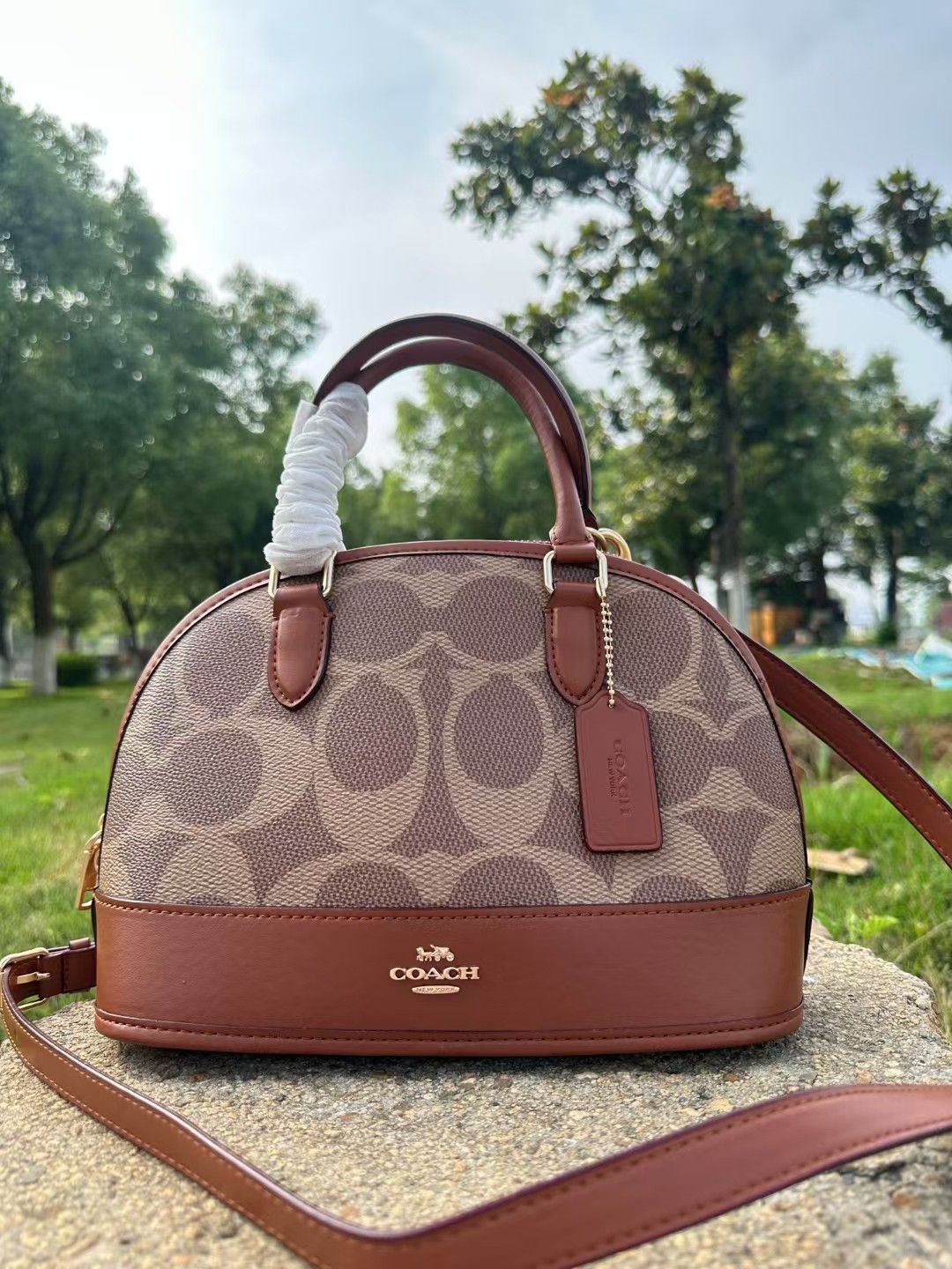 Coach COACH贝壳包漾开初夏涟漪