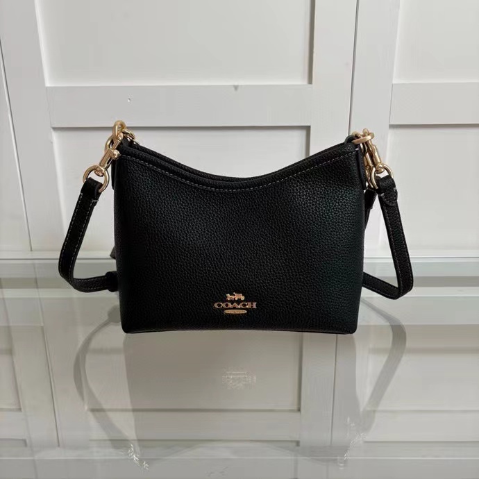 New Coach Laurel Hobo Bag, small size, can be worn over the shoulder or crossbody, or carried by hand. Model CBH15, dimensions 19*8*15 cm. image 1