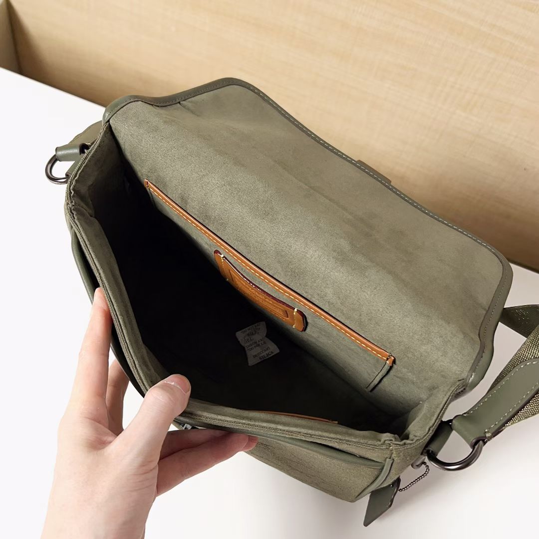 Coach 新品 CU202 CU042 CU041男士 标志LEAGUE信使包斜挎包翻盖邮差包