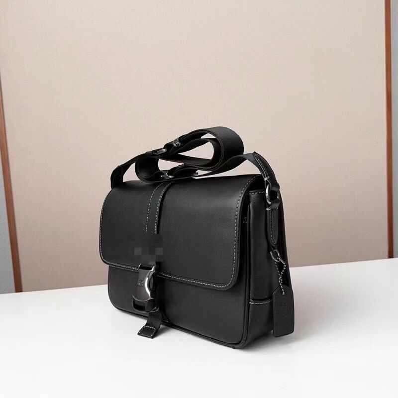Coach 新品 CU202 CU042 CU041男士 标志LEAGUE信使包斜挎包翻盖邮差包