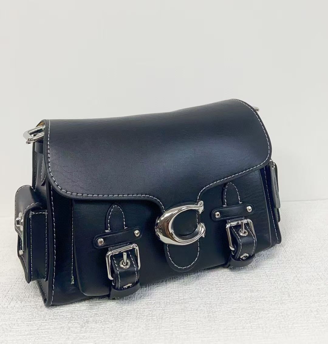 Coach C家1月新款 cargo soft tabby机车包 CT721 五金