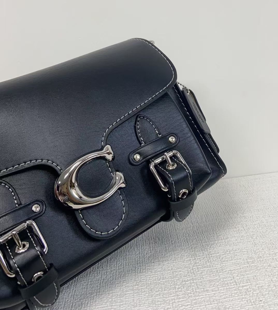 Coach C家1月新款 cargo soft tabby机车包 CT721 五金