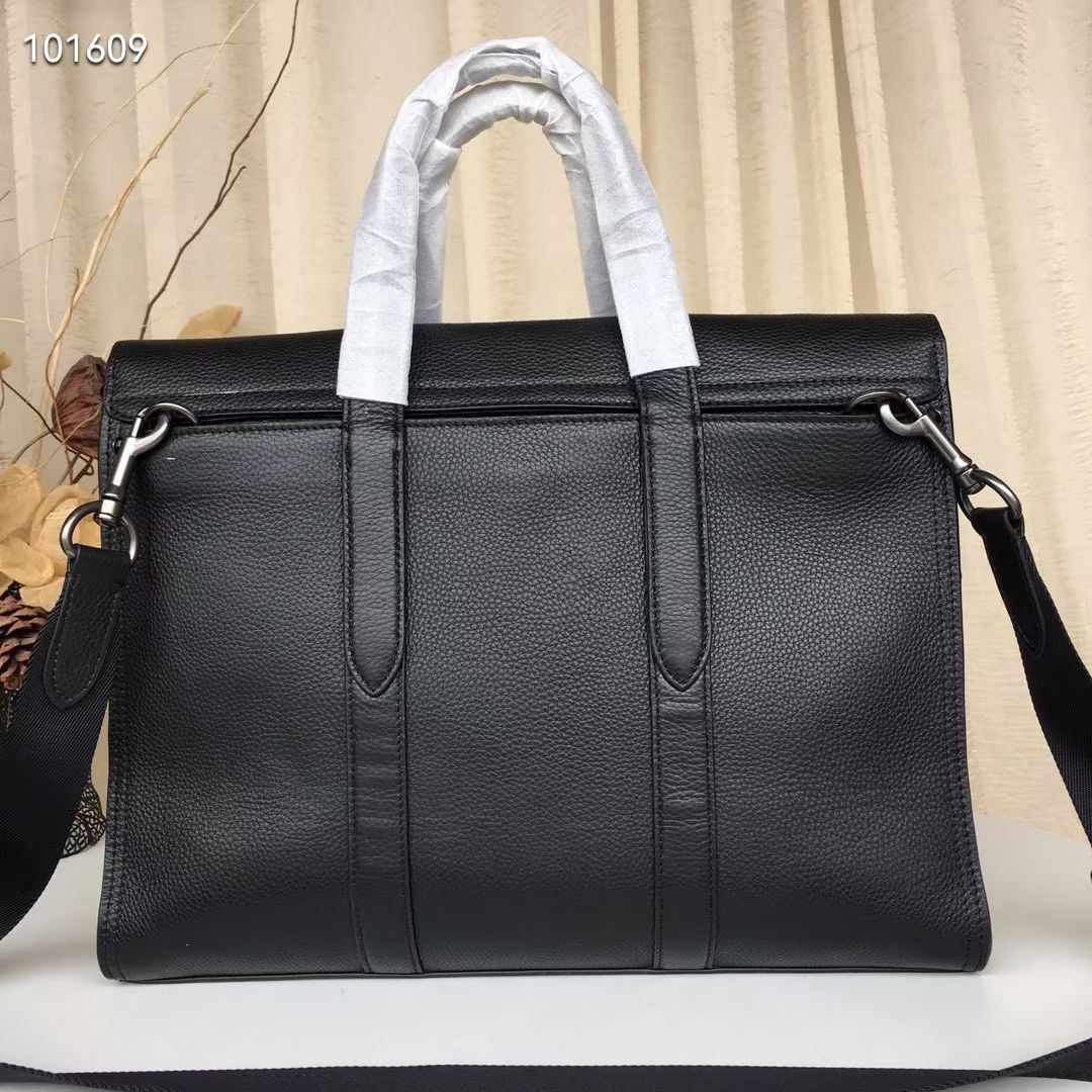Coach COACH/蔻驰 58097 新款男士METROPOLITAN公事包 全皮荔枝纹头层牛皮 可以放手提电脑