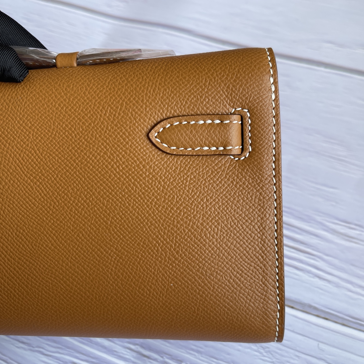 Hermes Kelly Cut Gold brown Epsom 31 evening everyday