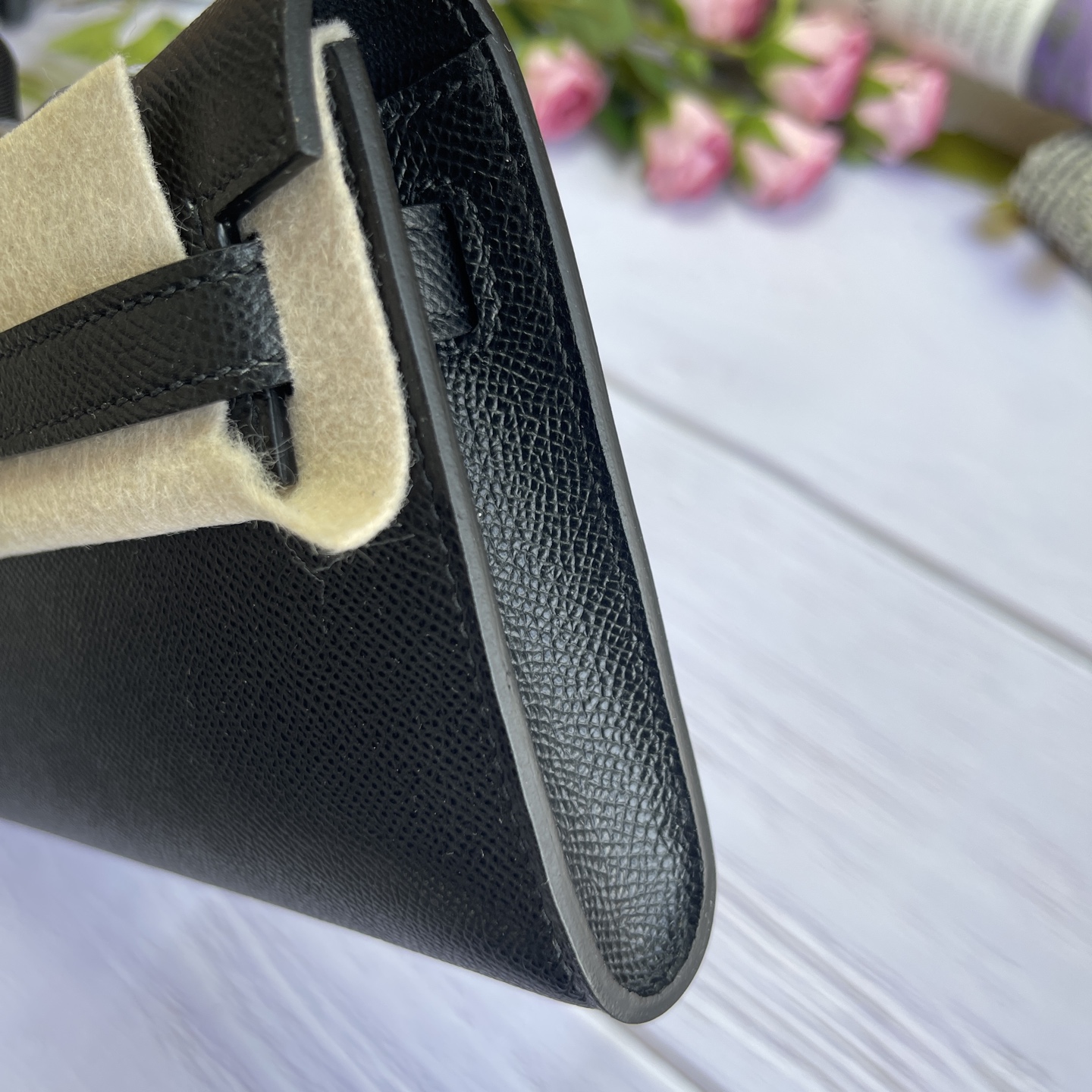 Hermes Kelly Cut Black Epsom 31 evening everyday