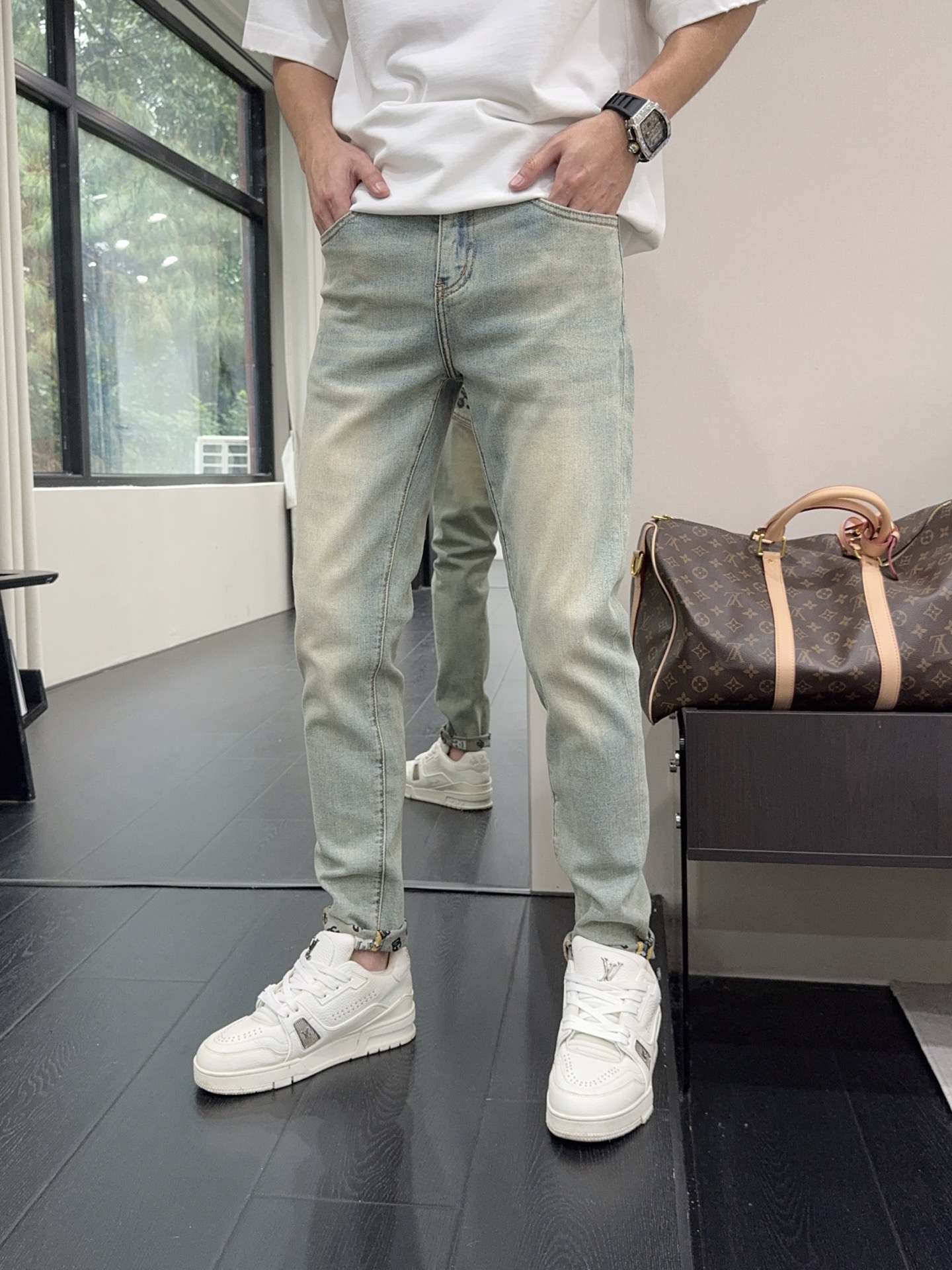 ￼ 2026薄料夏季新款现货上市现货秒发🔥🔥原单爆款牛仔裤👖超级定制款，原版五金，超级重工工艺，版型超赞