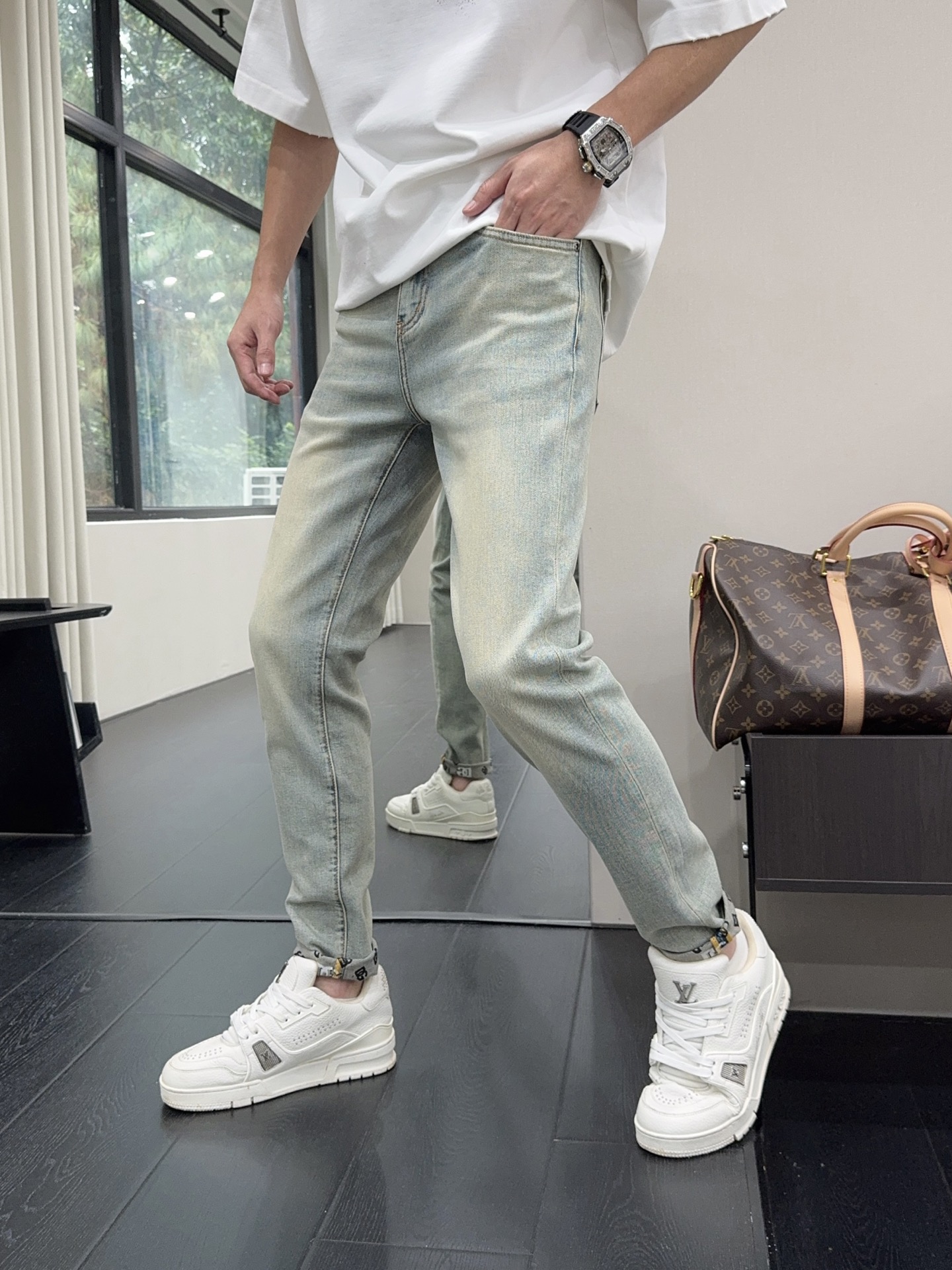 ￼ 2026薄料夏季新款现货上市现货秒发🔥🔥原单爆款牛仔裤👖超级定制款，原版五金，超级重工工艺，版型超赞