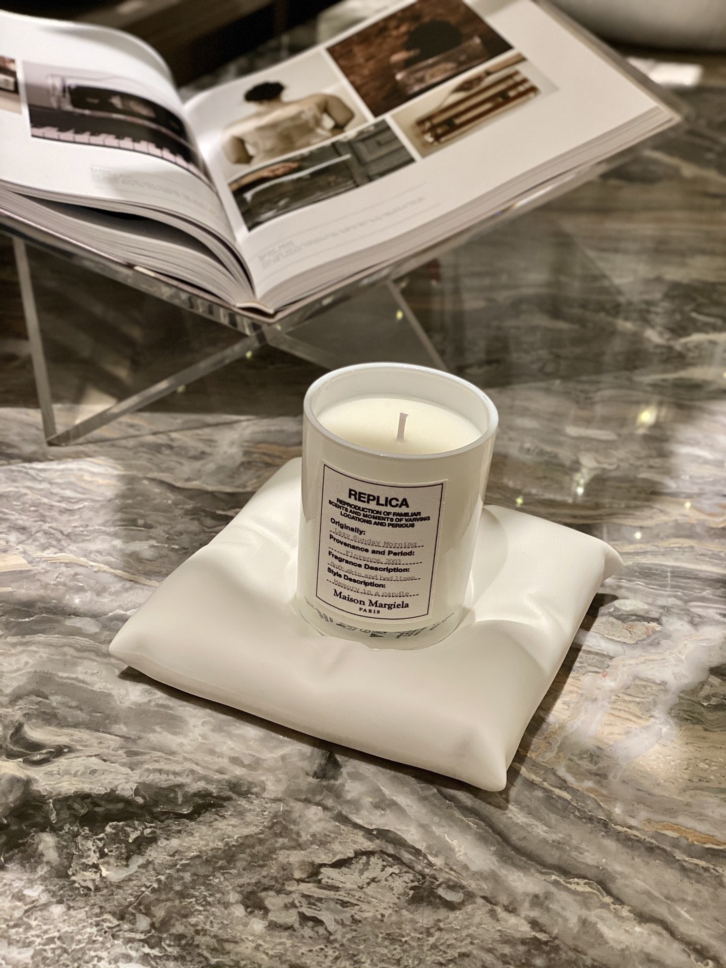 Designed to pair with home fragrances and candles, it brings a - Comprehensive 3