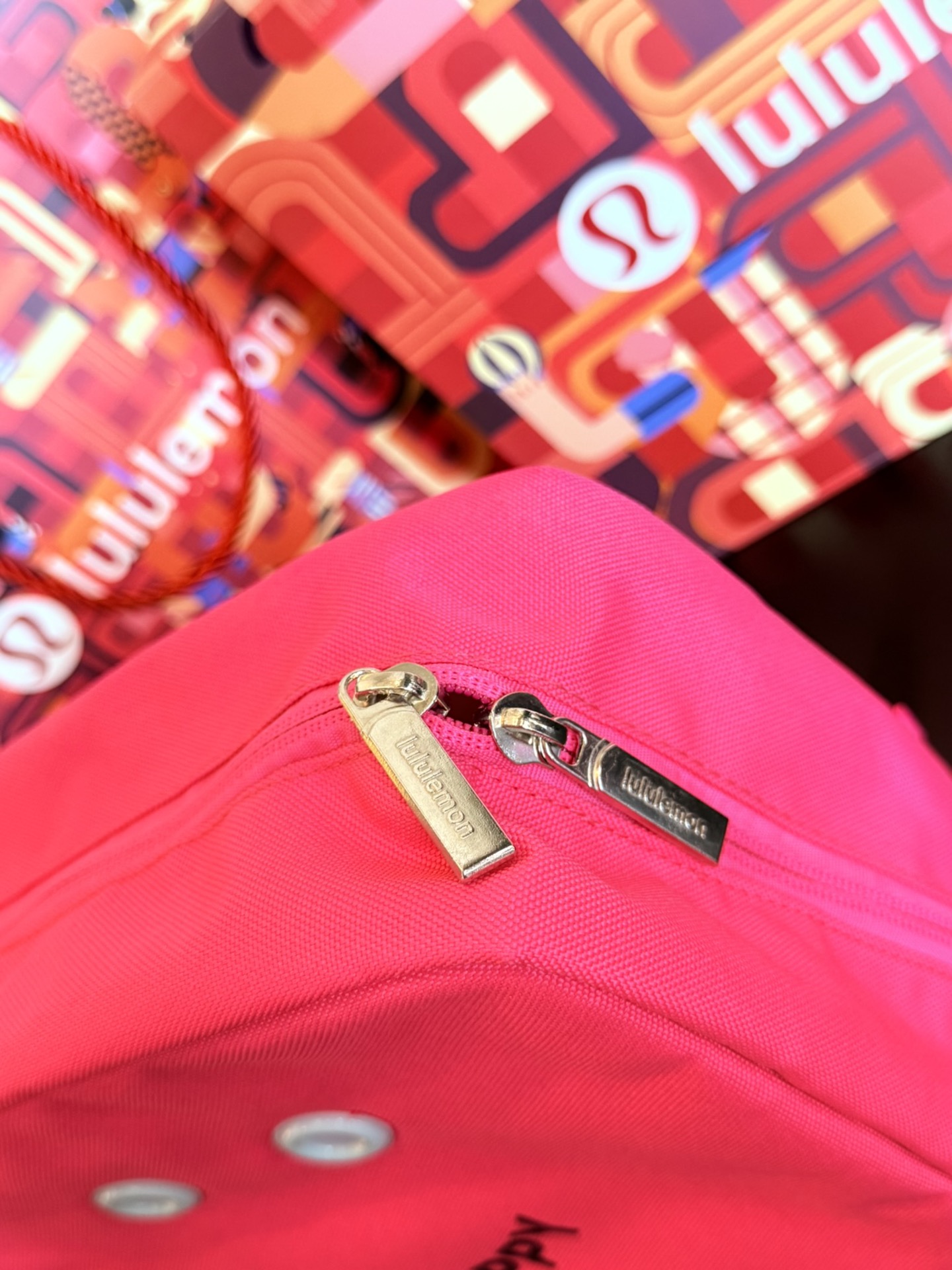 Smiley Face Pouch – Detail Views - Lifestyle 4
