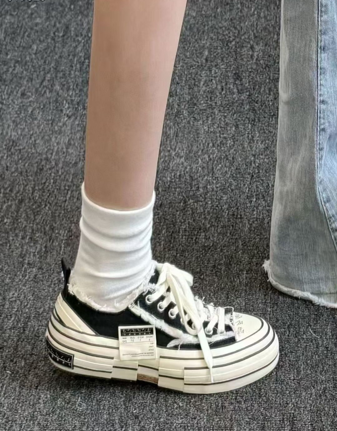 𝐕𝐞𝐬𝐬𝐞𝐥 吴建豪帆布鞋🖤 怎么穿都好看